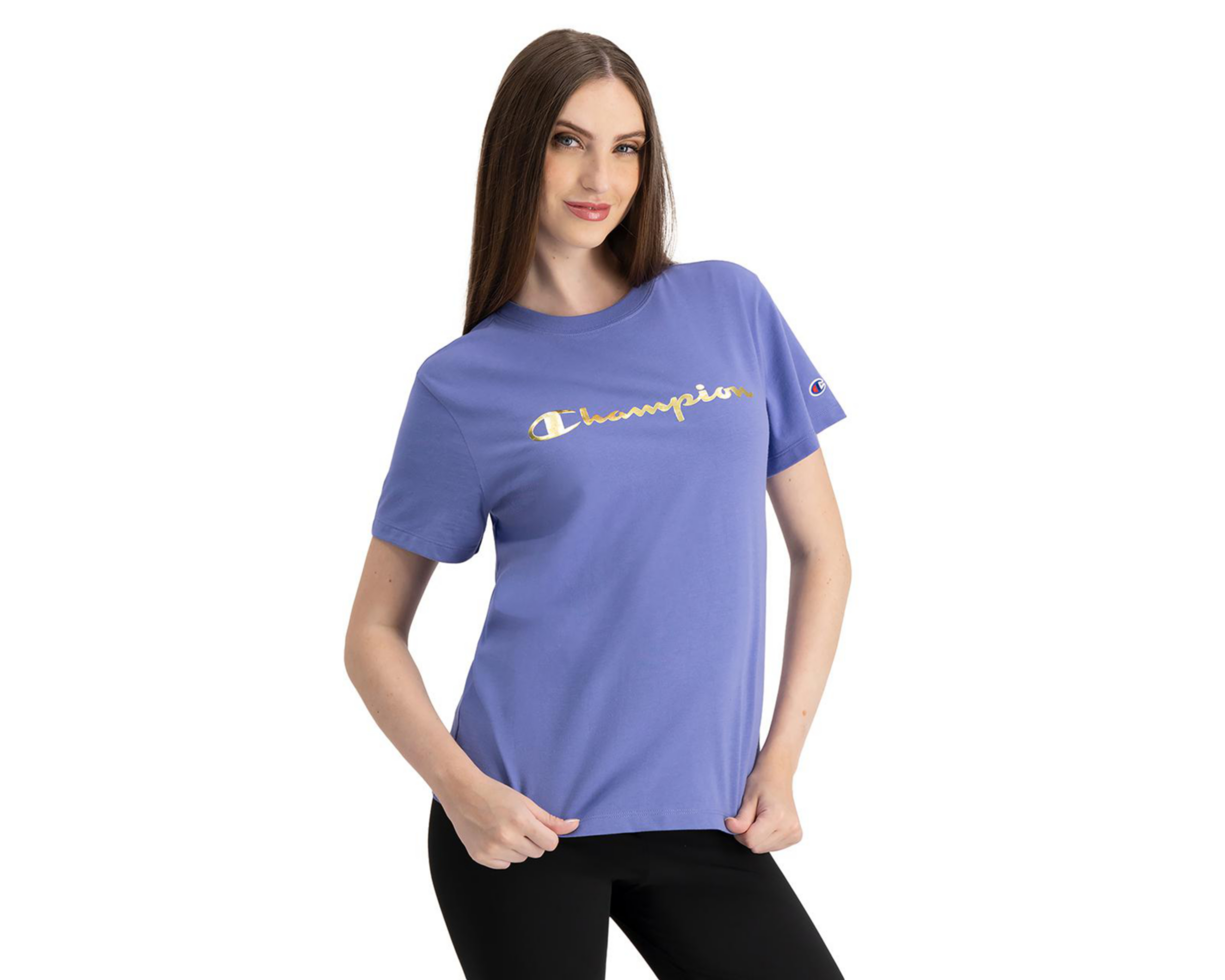 Foto 4 pulgar | Playera Champion para Mujer