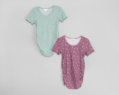 Foto 1 | Playera de Maternidad Mamá Bella Manga Corta 2 Piezas