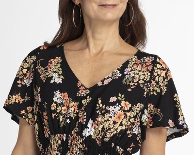 Foto 5 | Vestido Lady Sun Casual Cuello V Manga Corta Estampado Floral