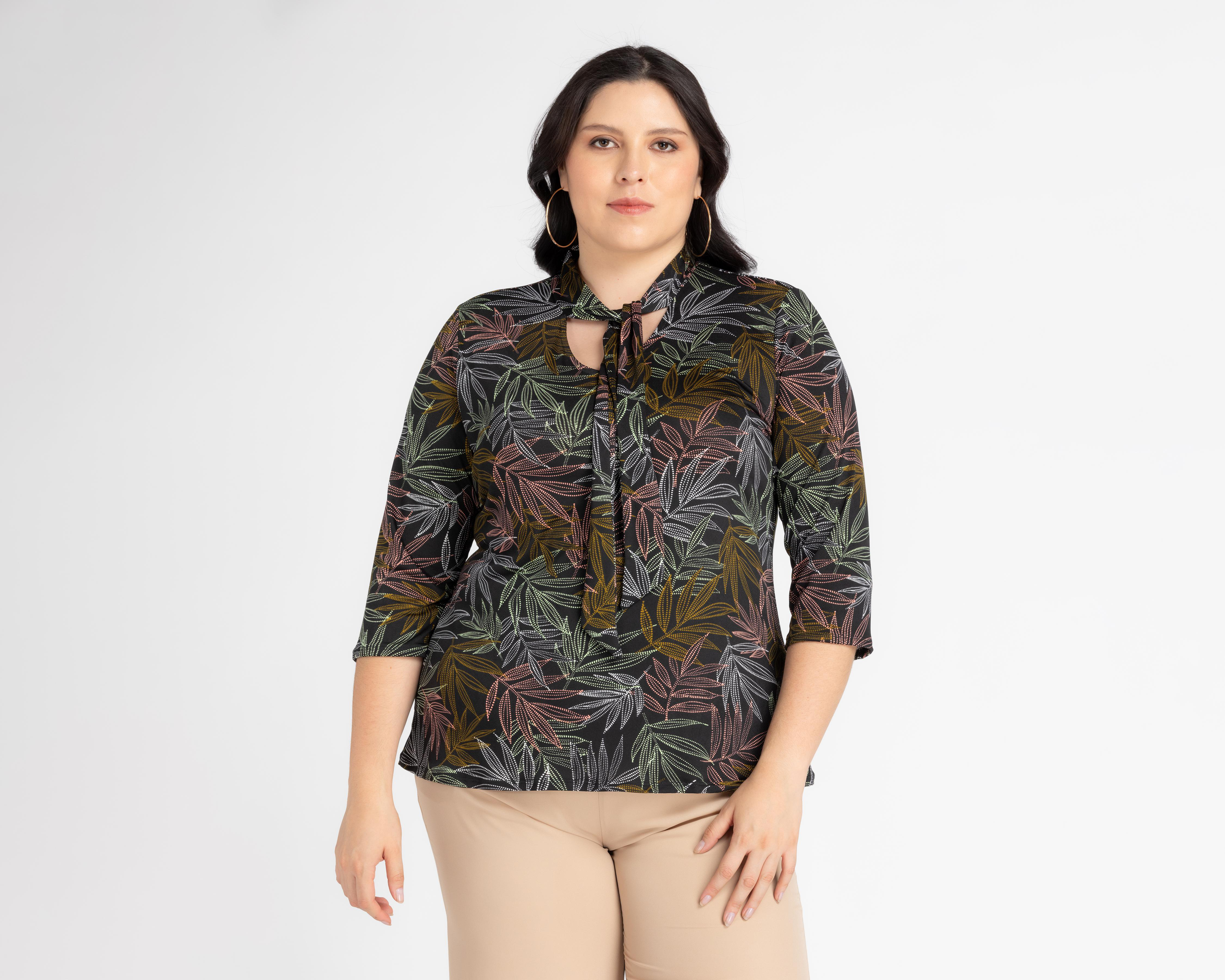Foto 2 pulgar | Blusa Lady Sun Manga 3/4 Floral