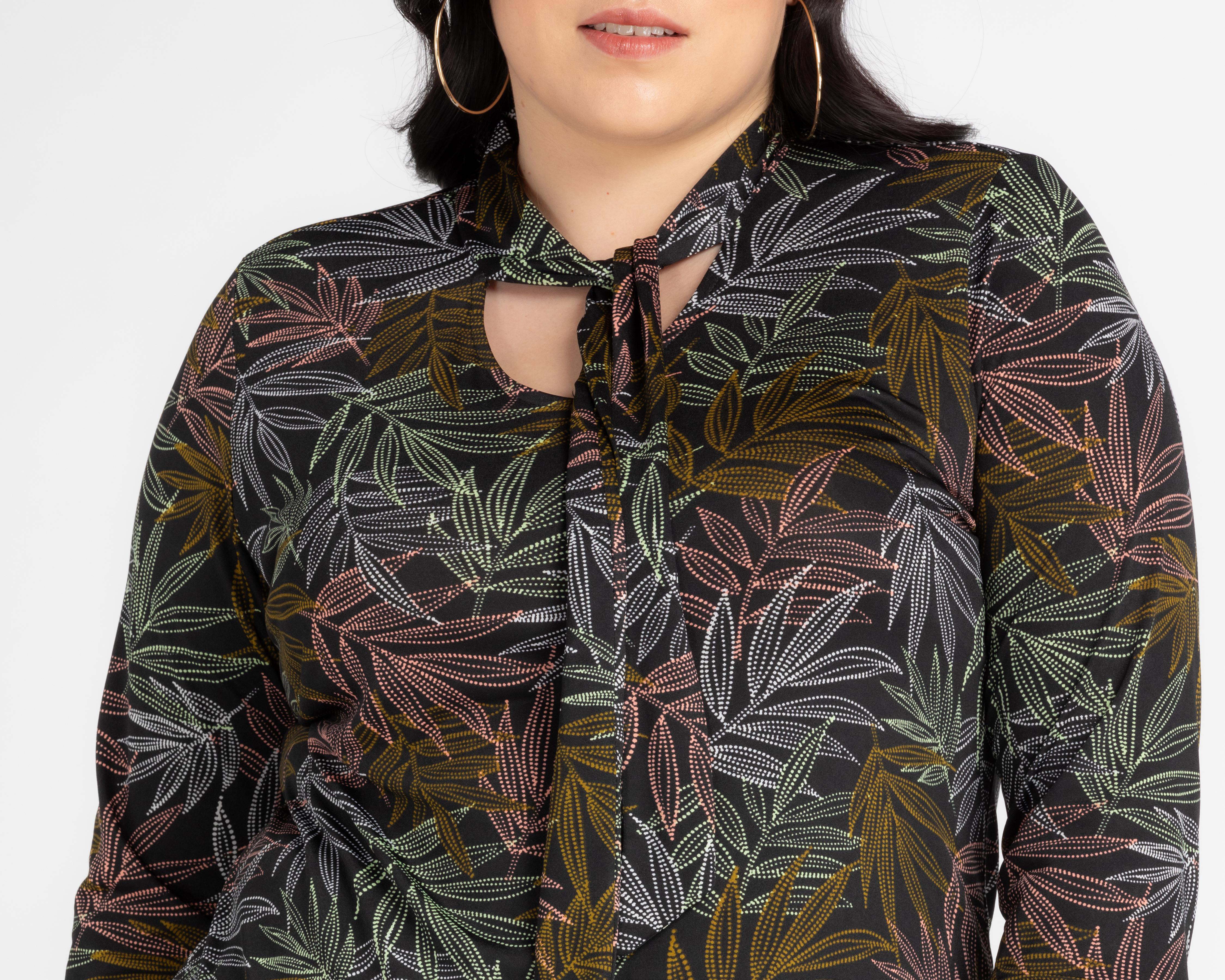 Foto 5 pulgar | Blusa Lady Sun Manga 3/4 Floral