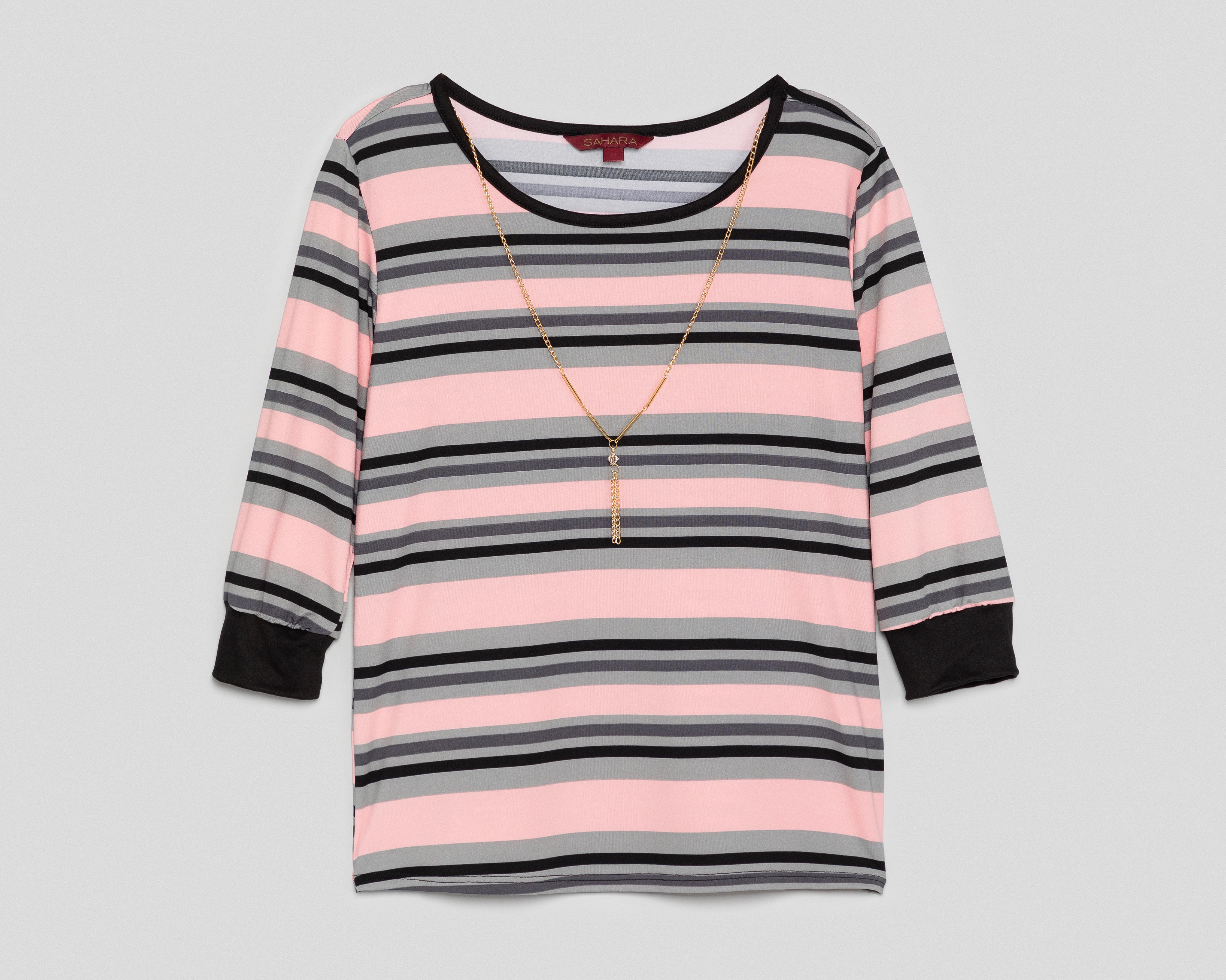 Foto 1 | Blusa Sahara con Collar para Mujer