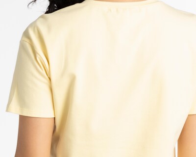 Foto 5 | Playera Refill Manga Corta Amarilla Cuello Redondo