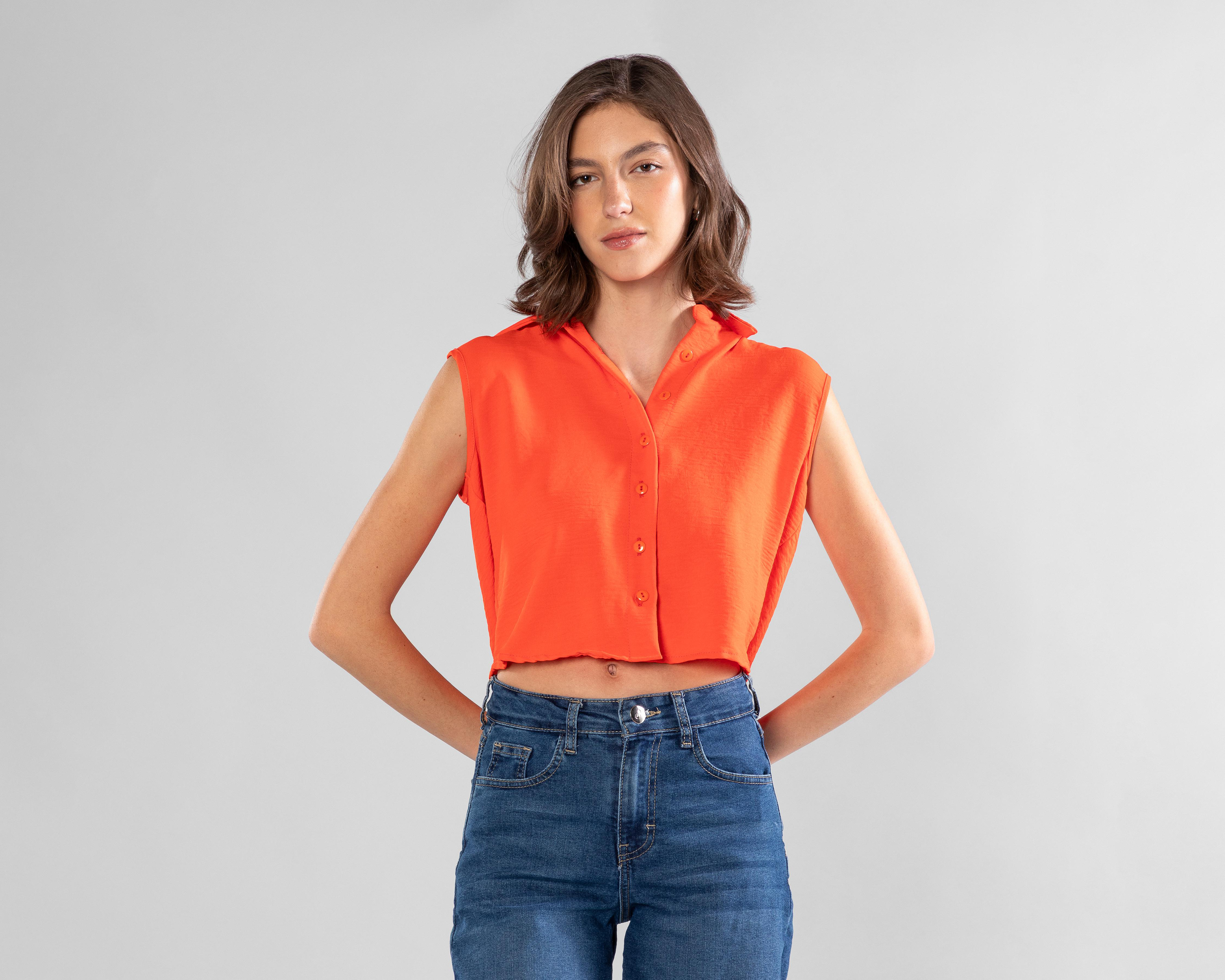 Blusa Thinner sin Manga para Mujer $280