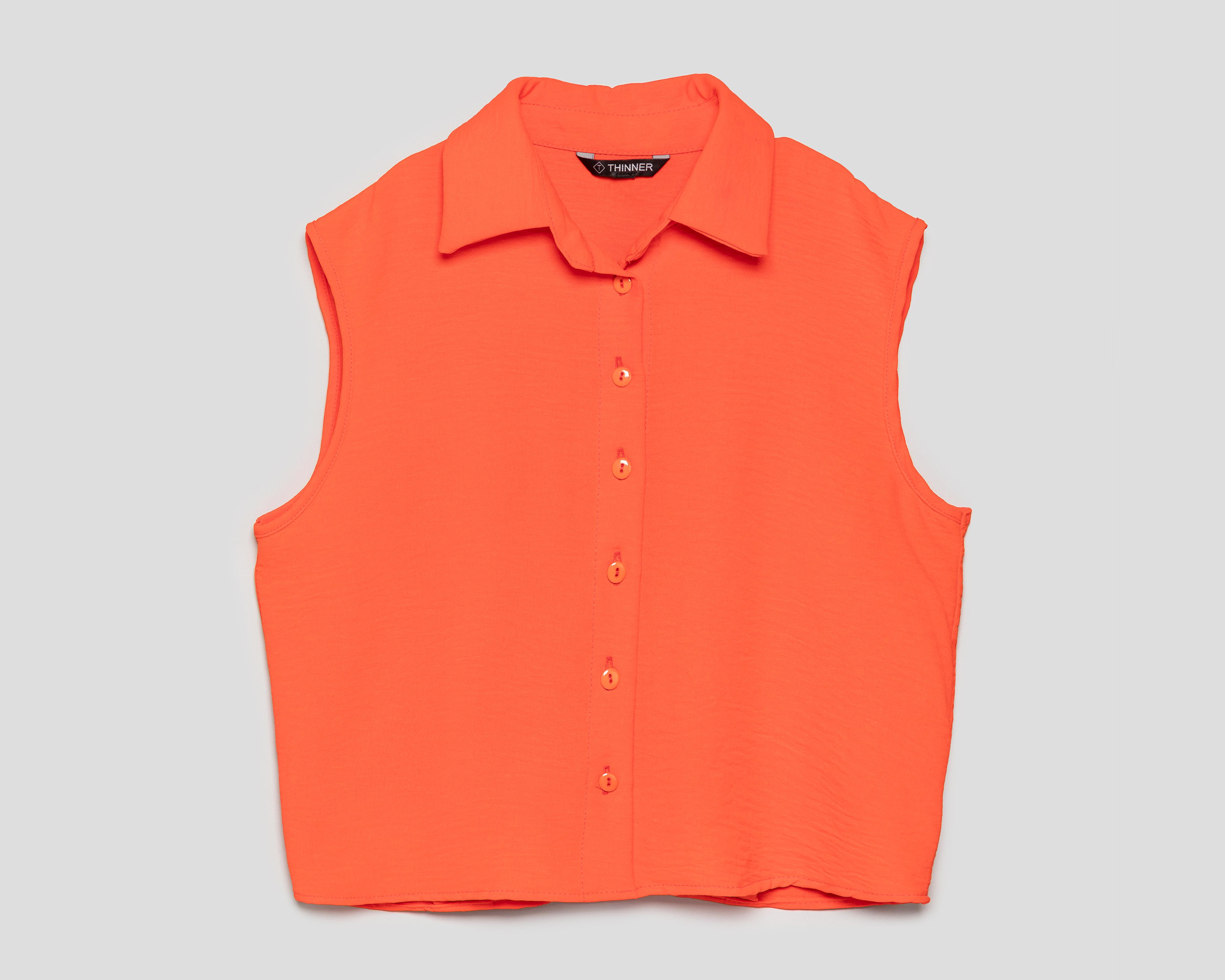 Foto 1 | Blusa Thinner sin Manga para Mujer