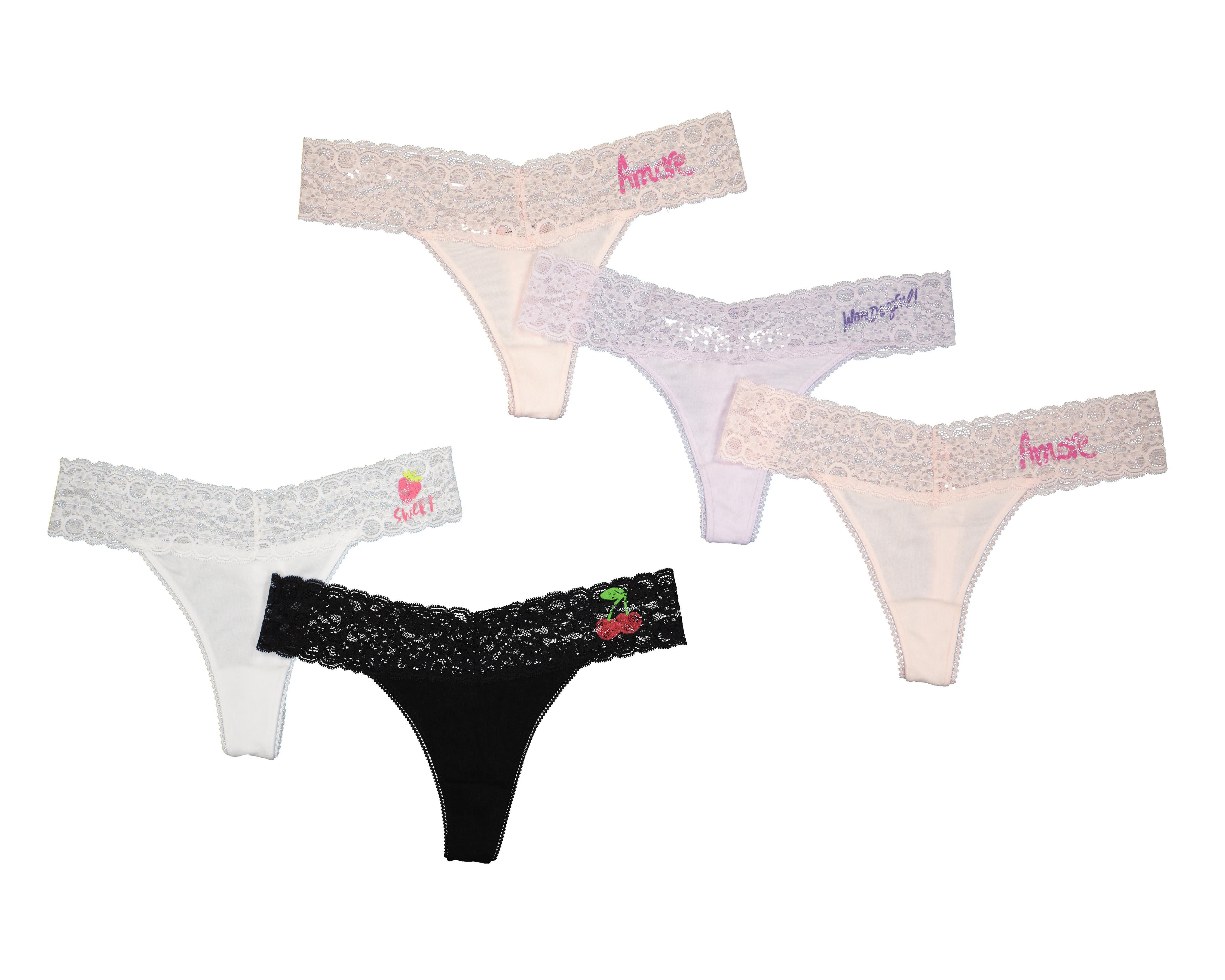Tanga Activa para Mujer 5 Pack
