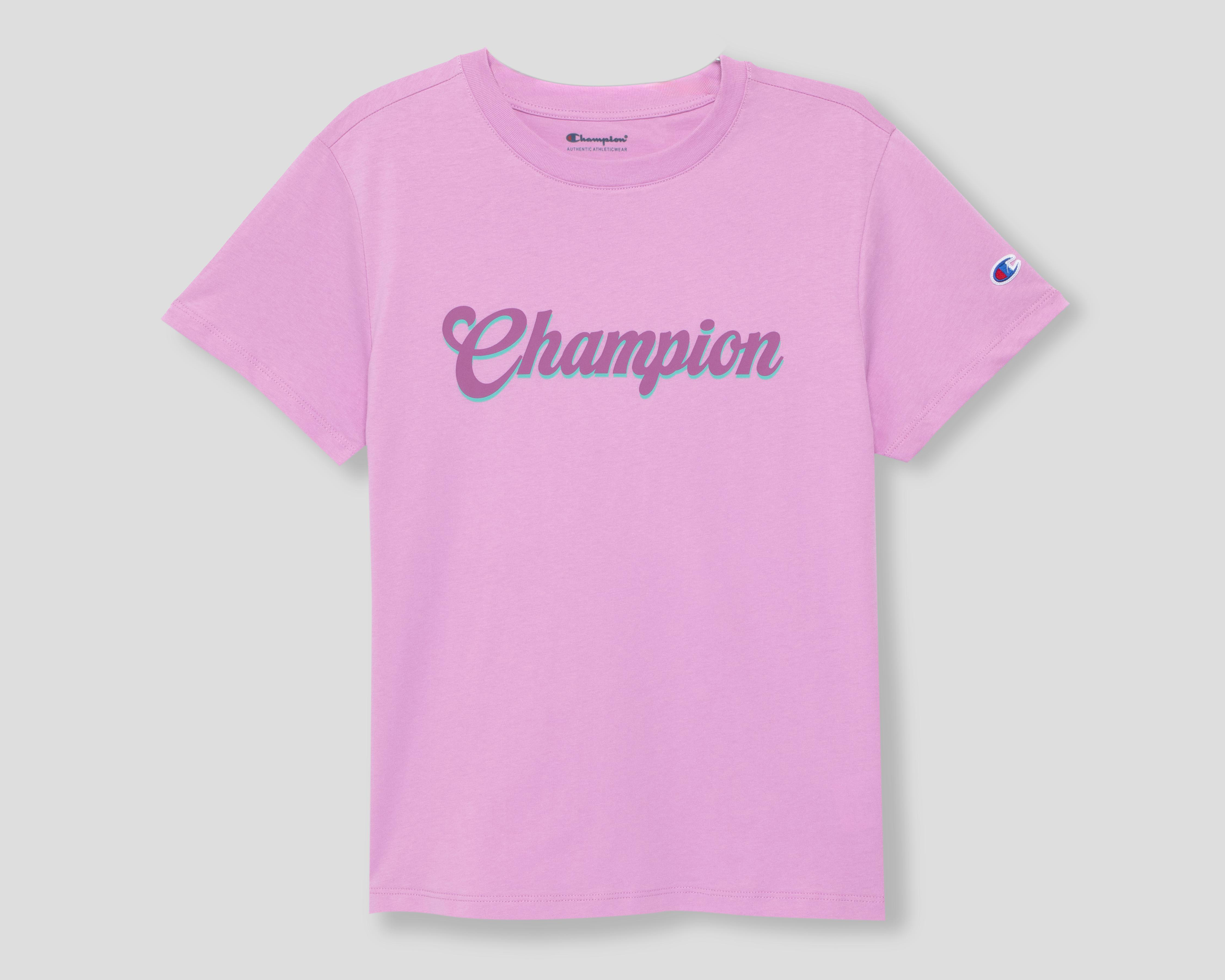 Foto 2 pulgar | Playera de Entrenamiento Champion para Mujer