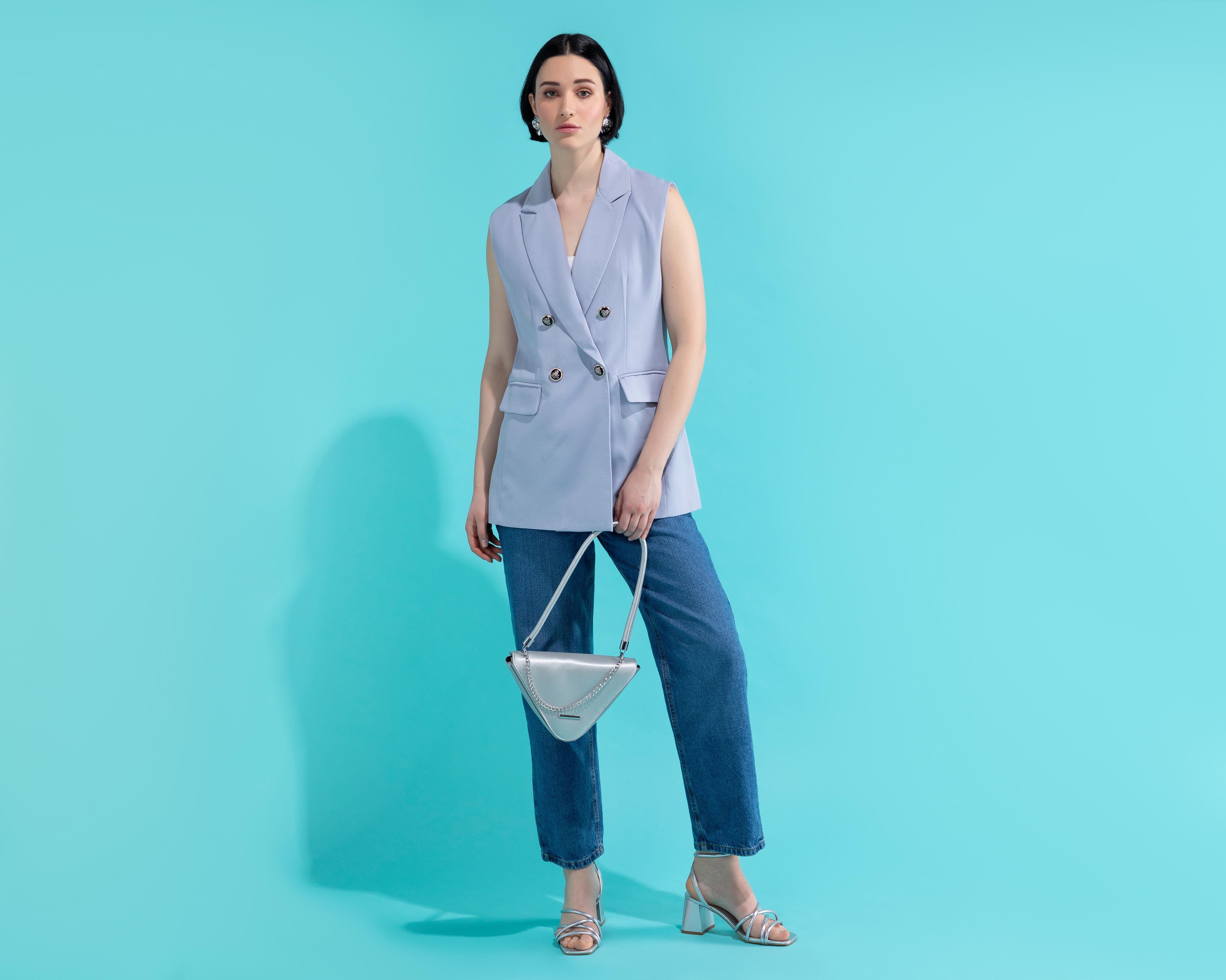 Foto 1 | Chaleco Thinner de Botones con Bolsas Delanteras