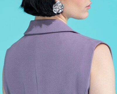Foto 5 | Chaleco Thinner de Botones con Bolsas Delanteras