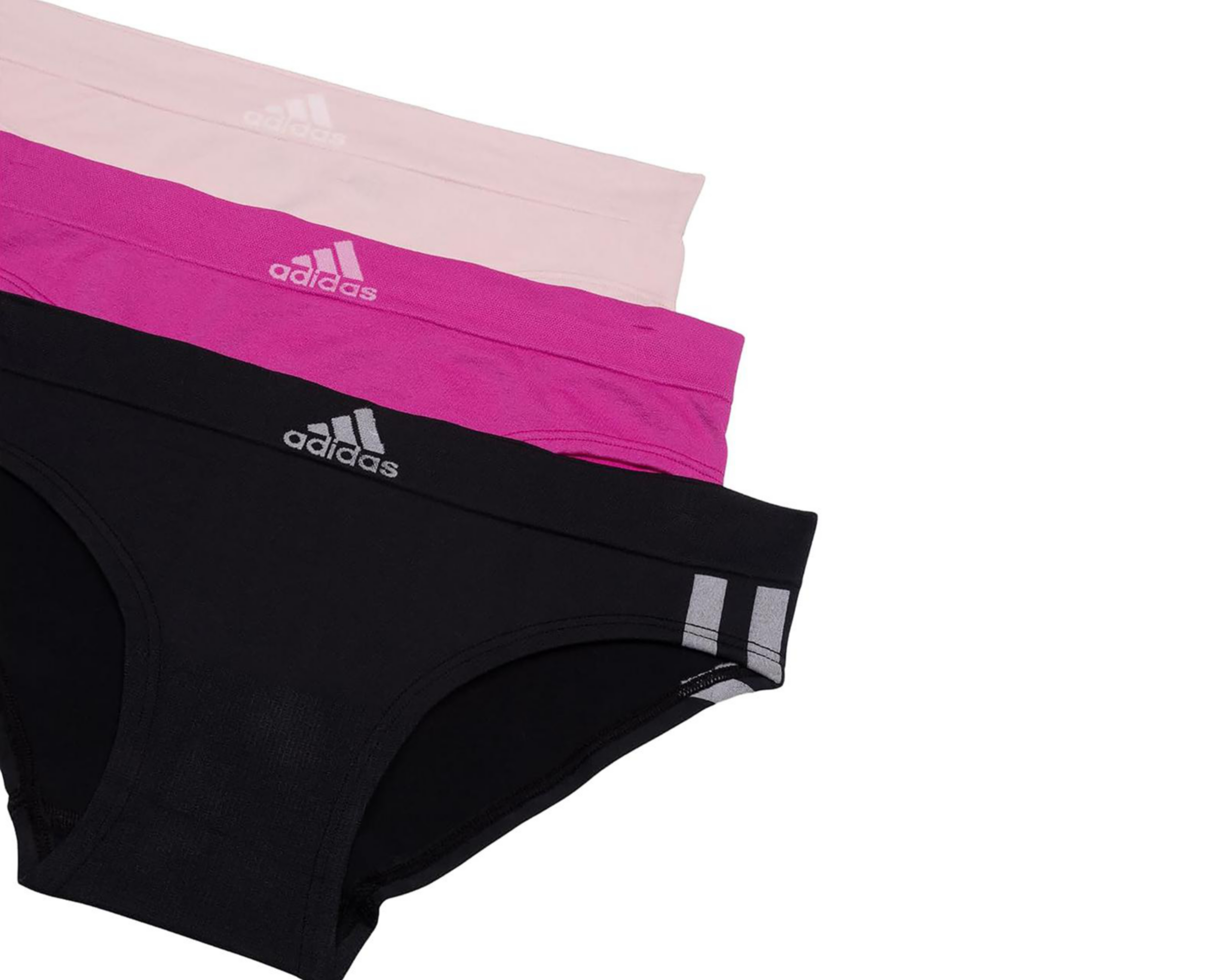 Foto 4 pulgar | Bikini de Nailon Adidas para Mujer 3 Piezas