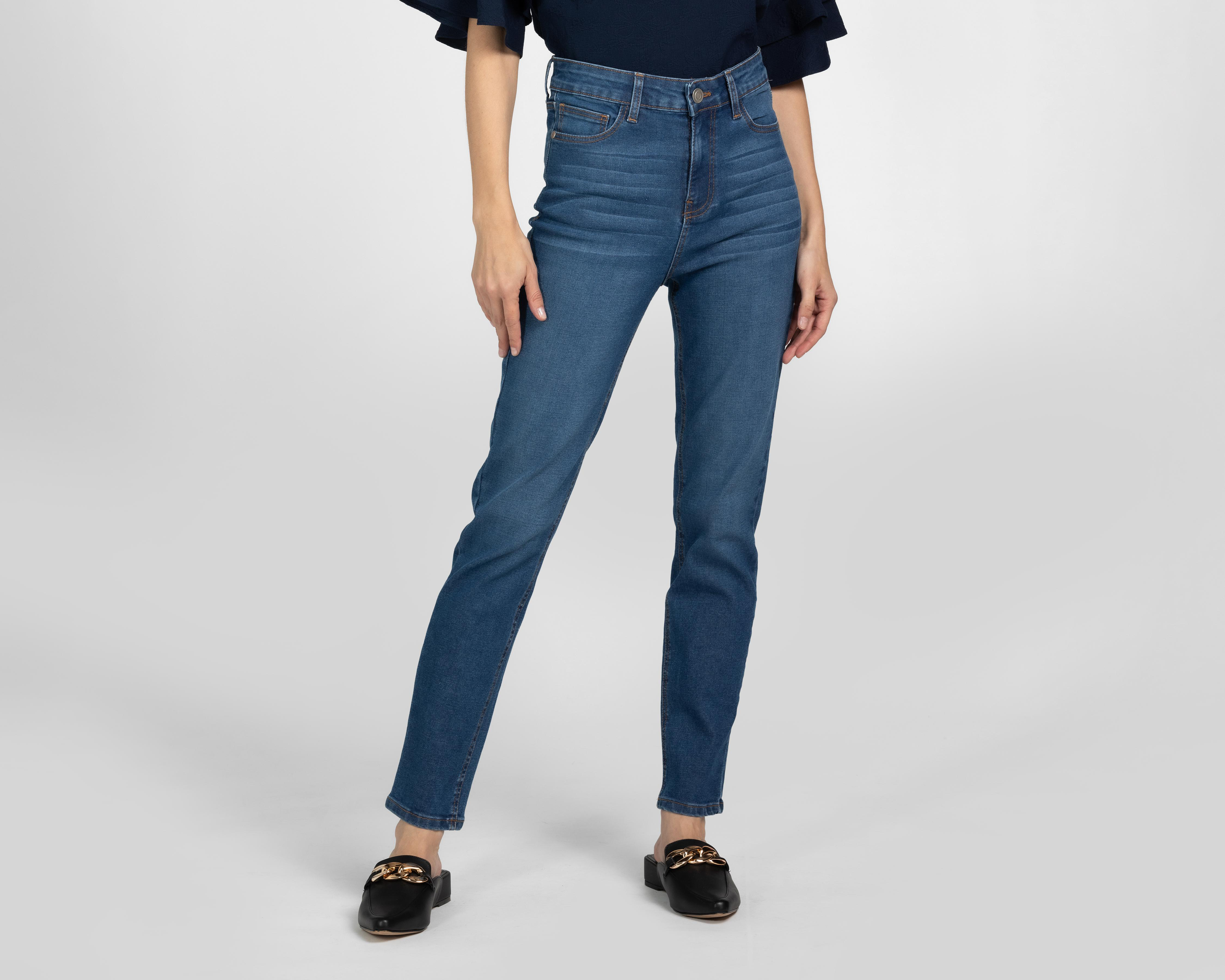 Foto 2 pulgar | Jeans Slim Lucky Star para Mujer