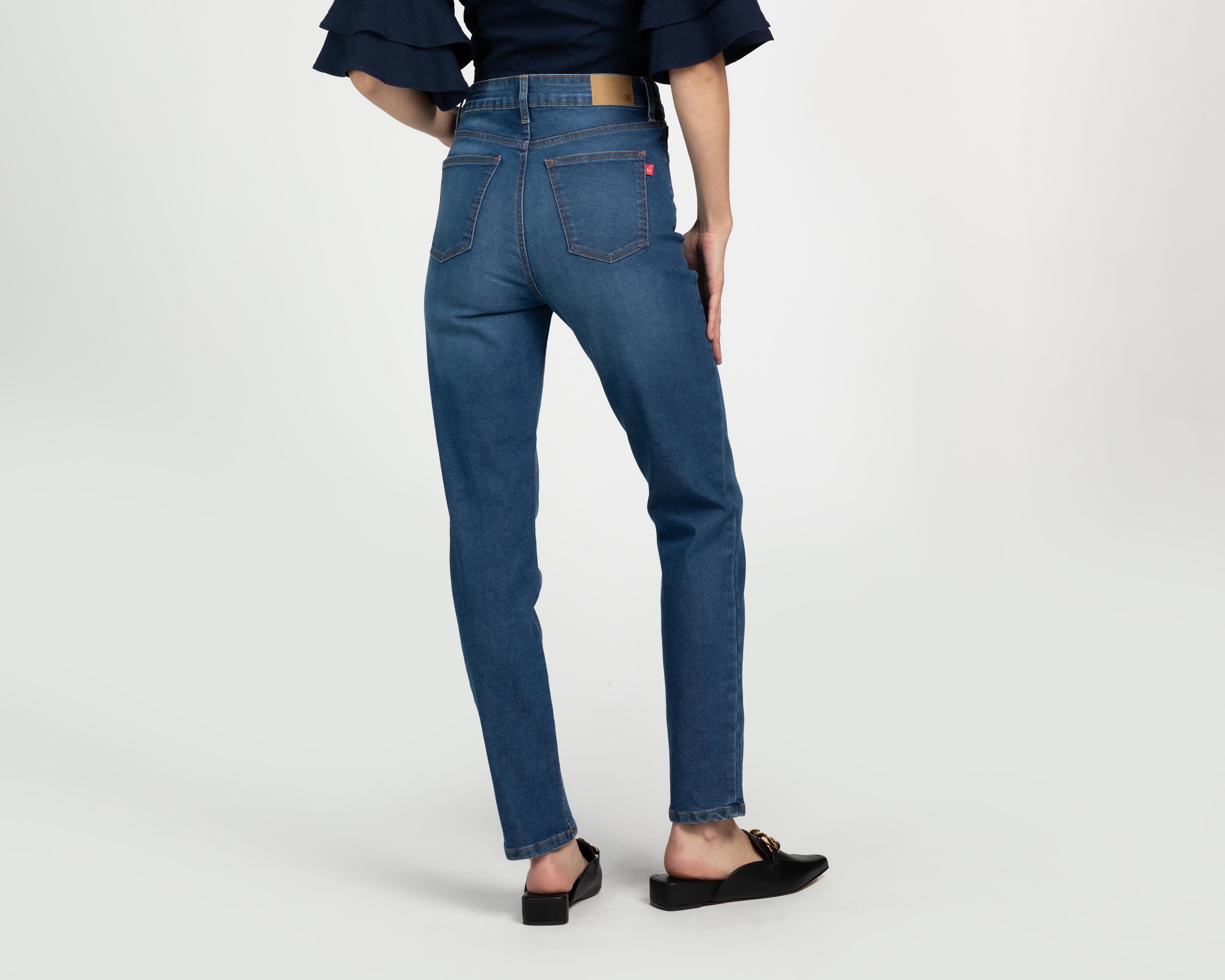 Foto 4 pulgar | Jeans Slim Lucky Star para Mujer