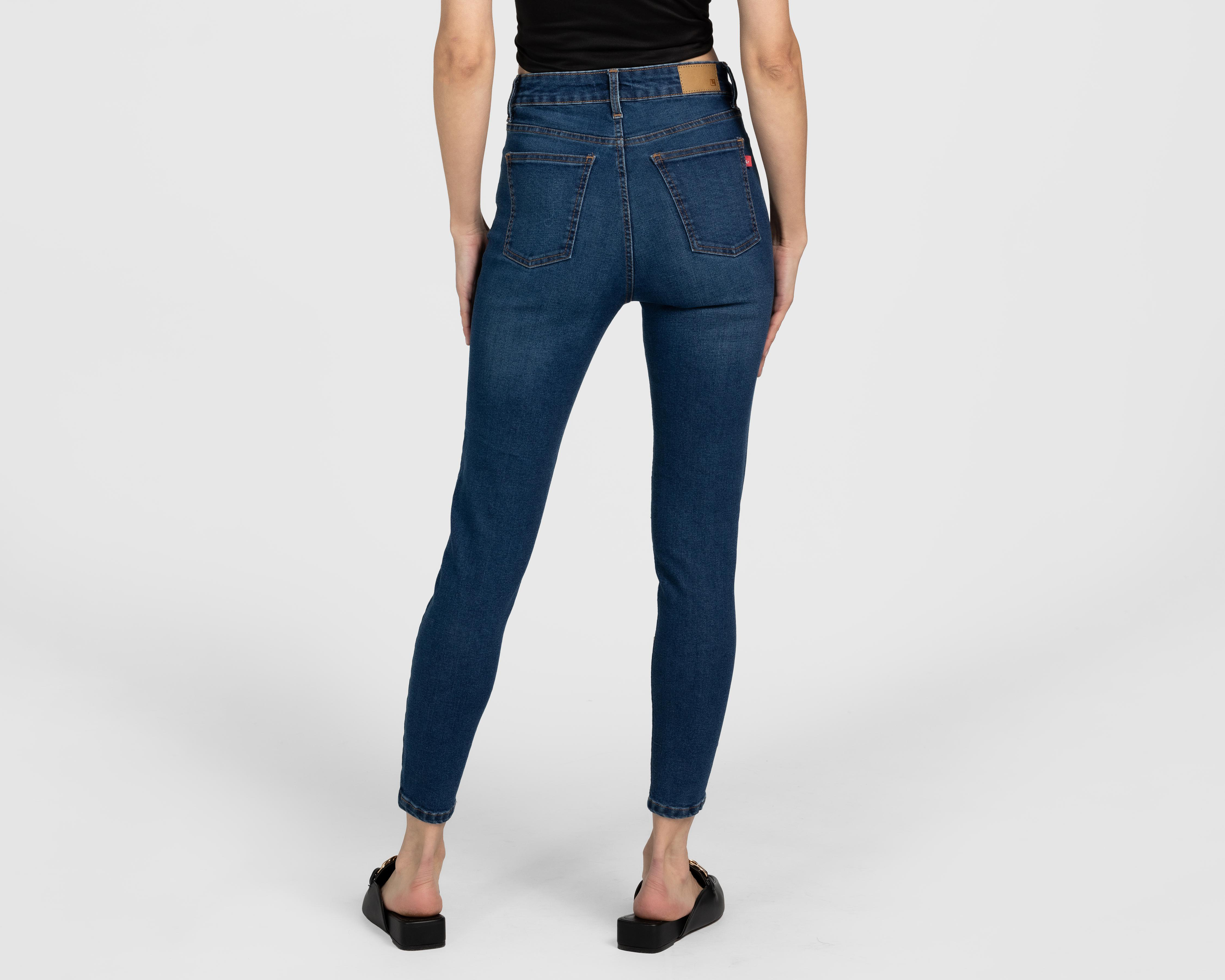 Foto 4 pulgar | Jeans Skinny Lucky Star para Mujer