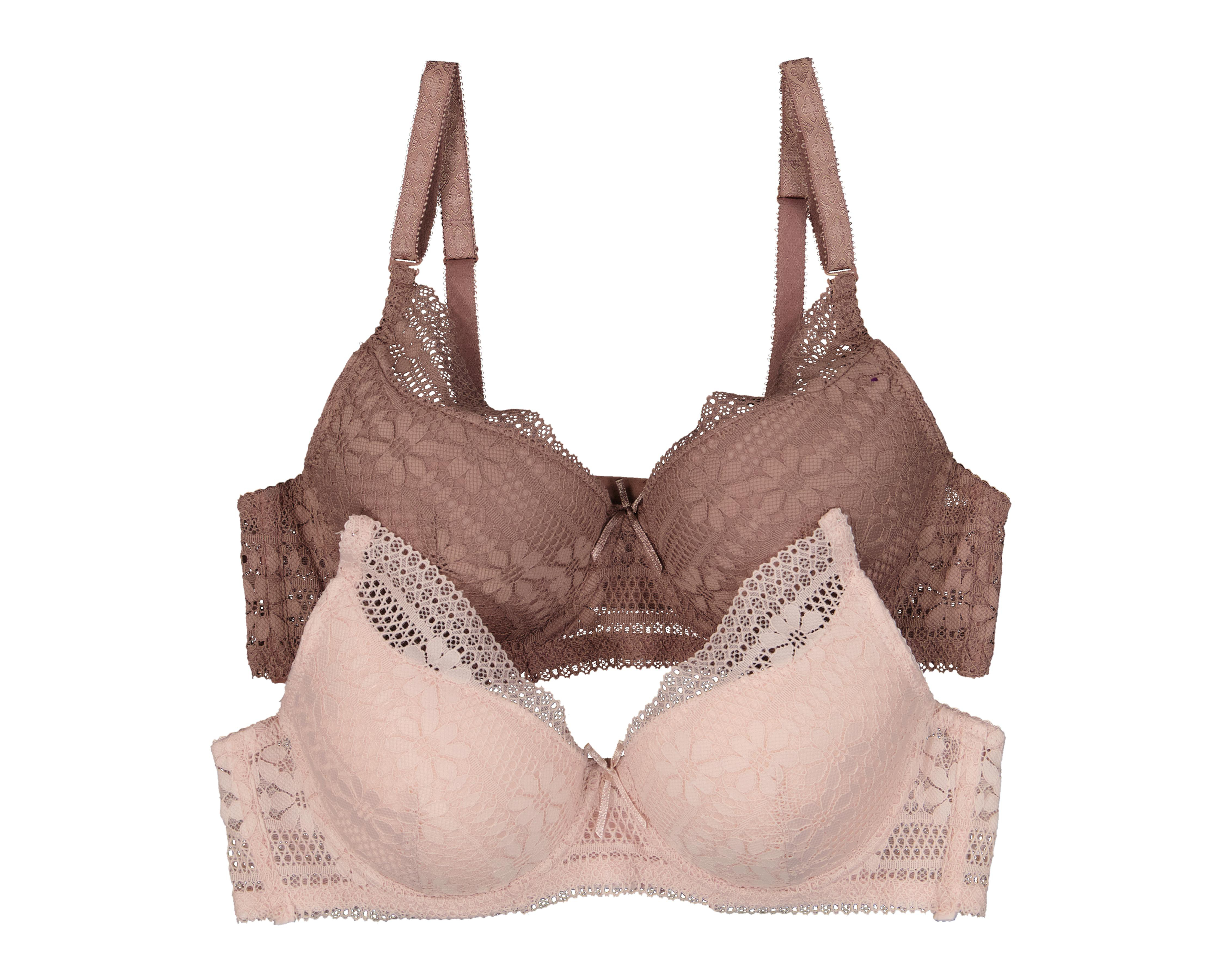 Brasier Media Copa con Encaje Eva Tu Estilo Íntimo 2 Piezas