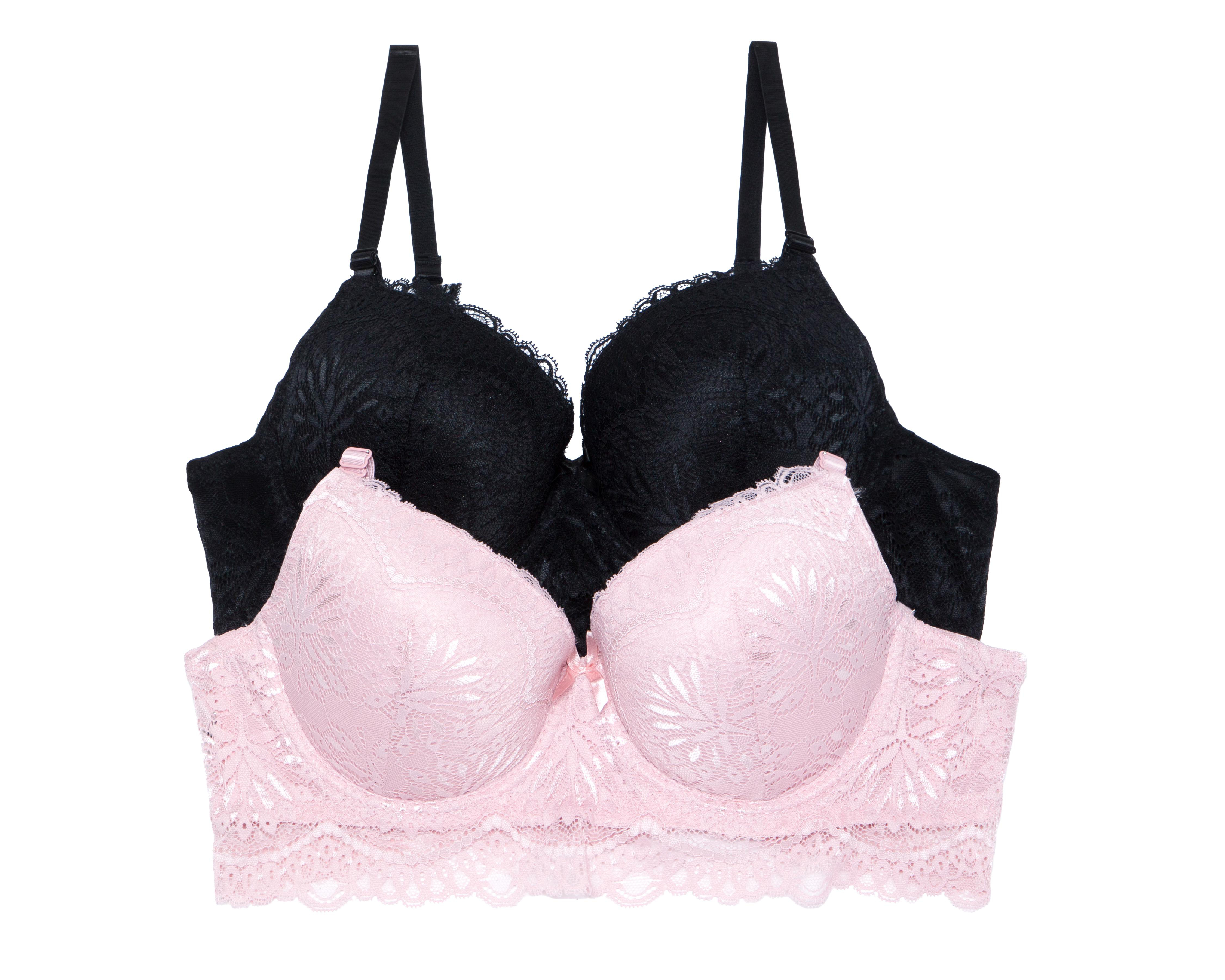 Brasier Copa Completa con Encaje Eva tu Estilo Íntimo 2 Pack