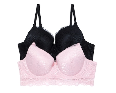 Foto 1 | Brasier Copa Completa con Encaje Eva tu Estilo Íntimo 2 Pack