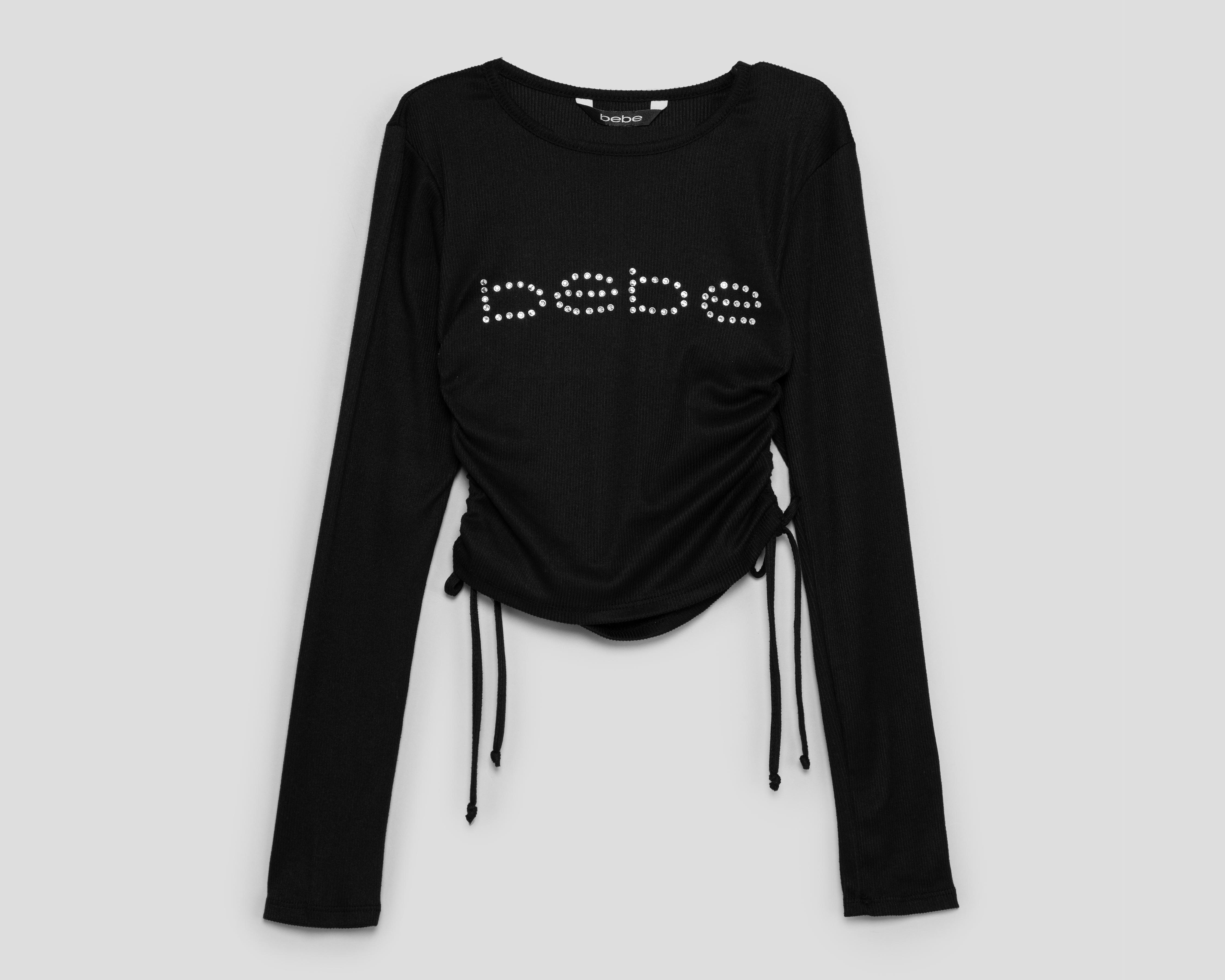 Foto 1 | Playera Bebe con Jaretas para Mujer
