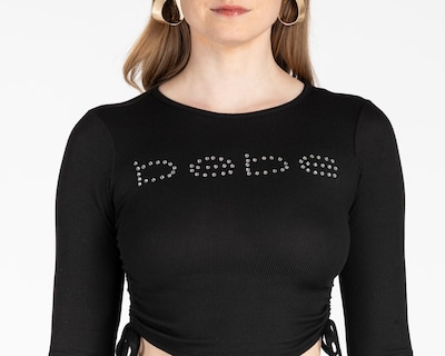Foto 4 | Playera Bebe con Jaretas para Mujer