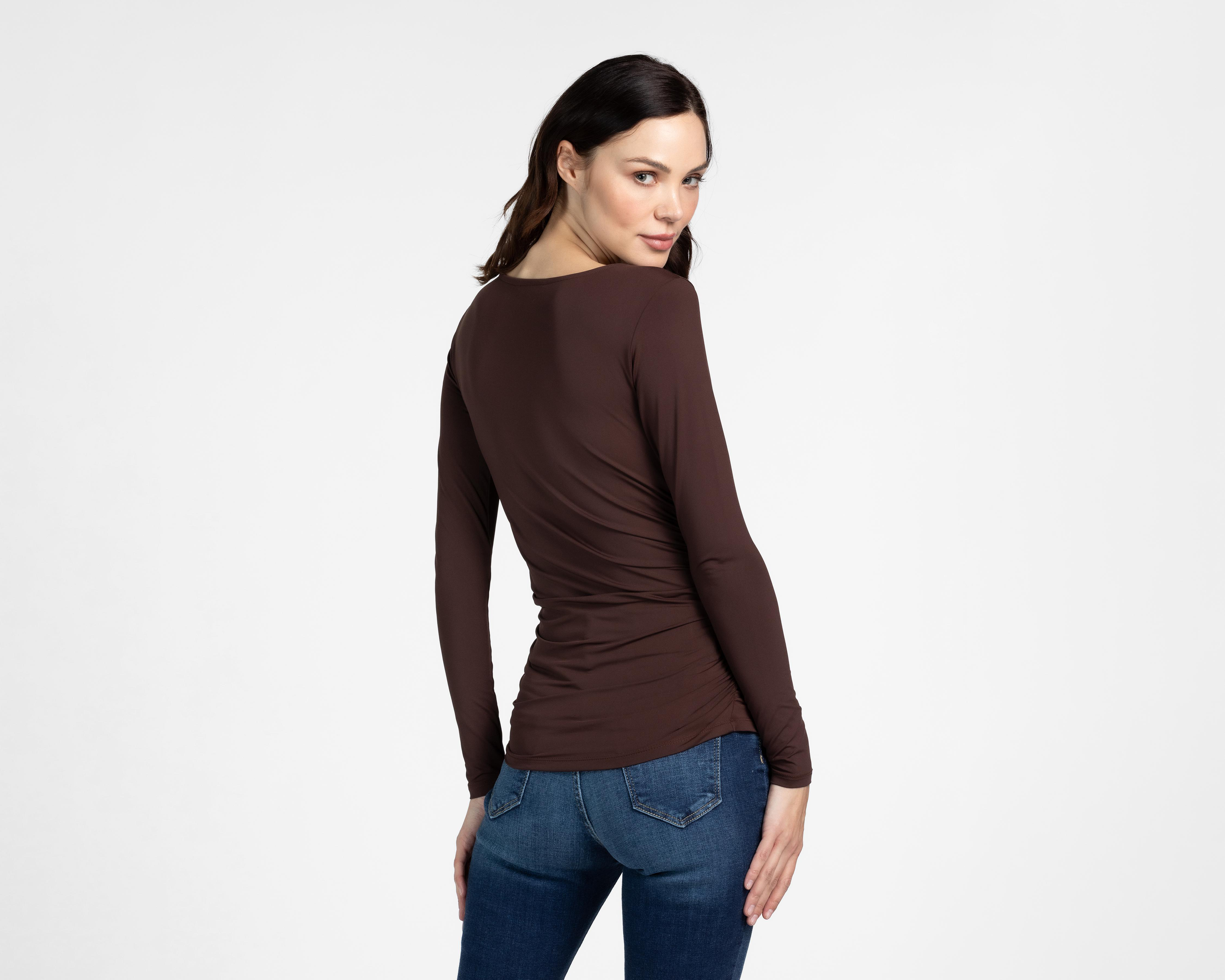 Foto 4 pulgar | Playera Manga Larga Jennifer Lopez para Mujer