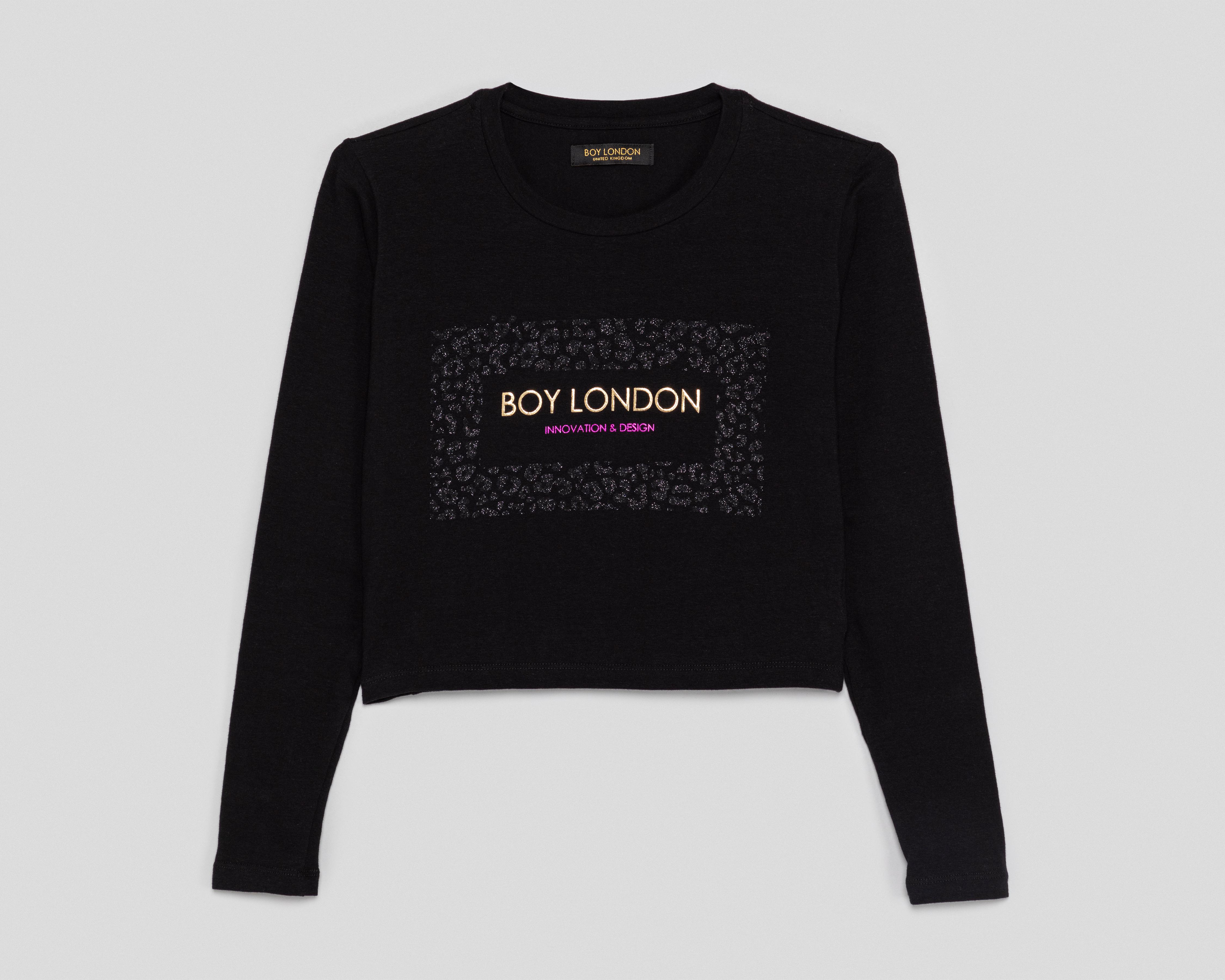 Playera Boy London Manga Larga para Mujer