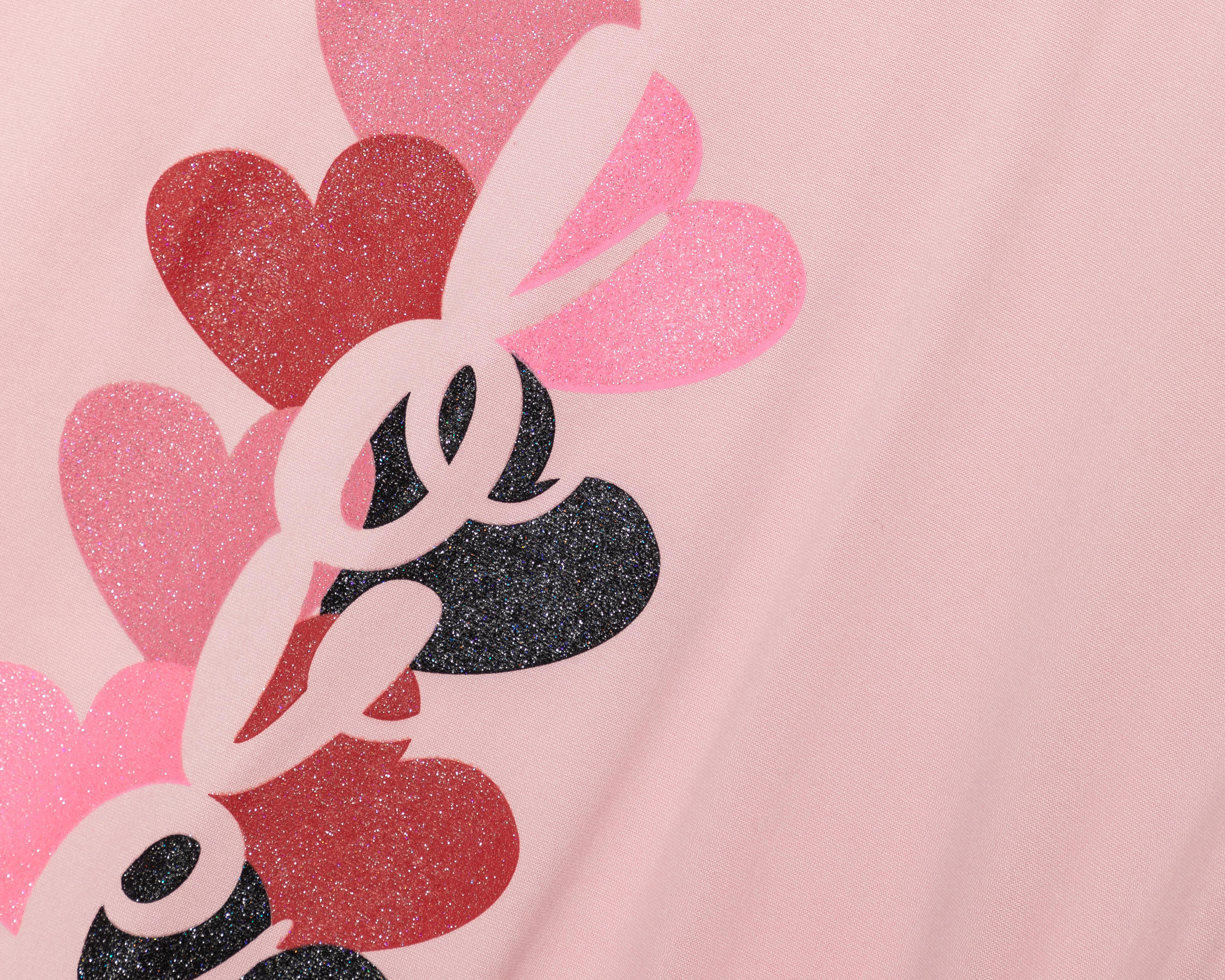 Foto 4 pulgar | Pijama Lovest Print de Corazones para Mujer