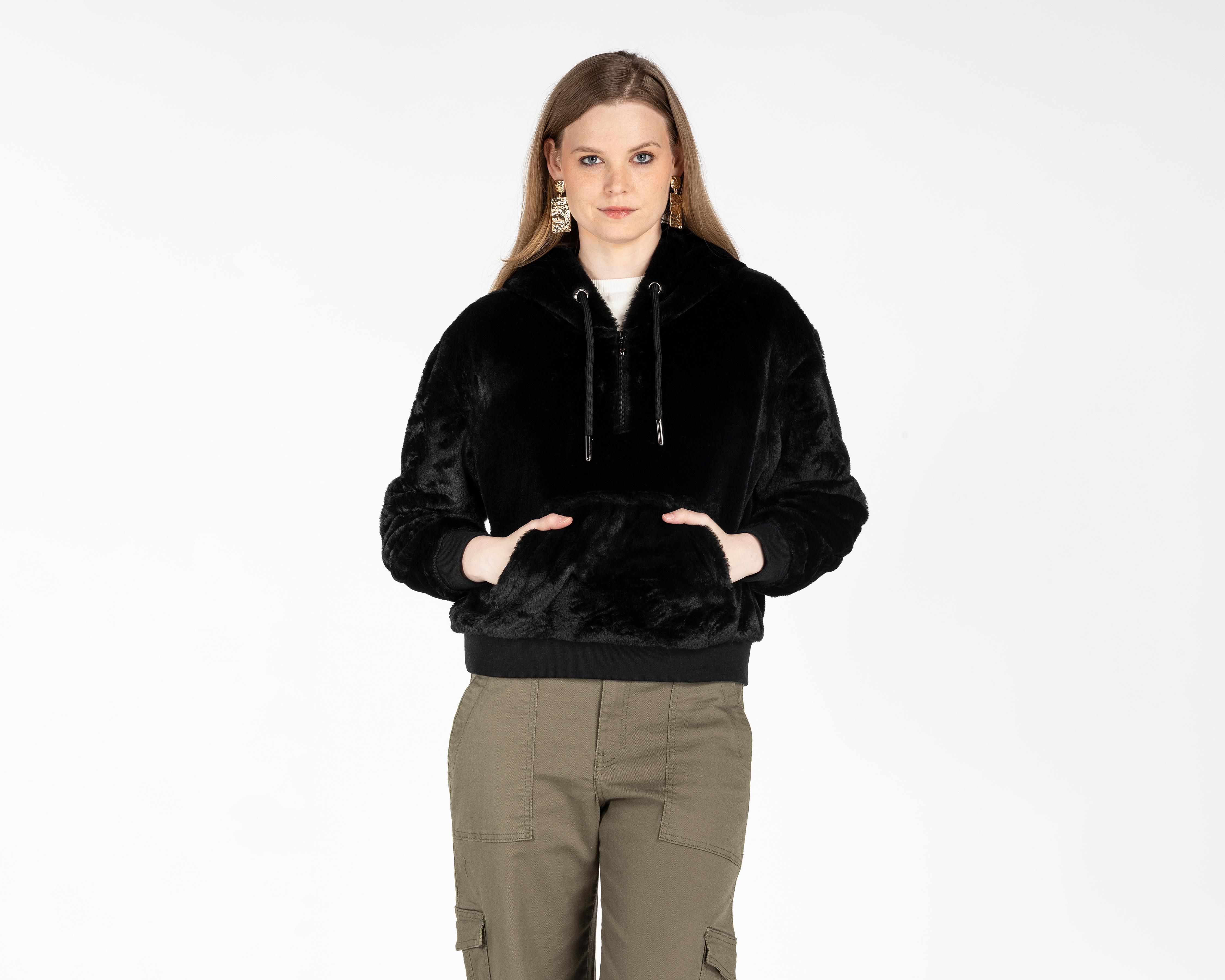 Sudadera de Terciopelo Bebe para Mujer $599