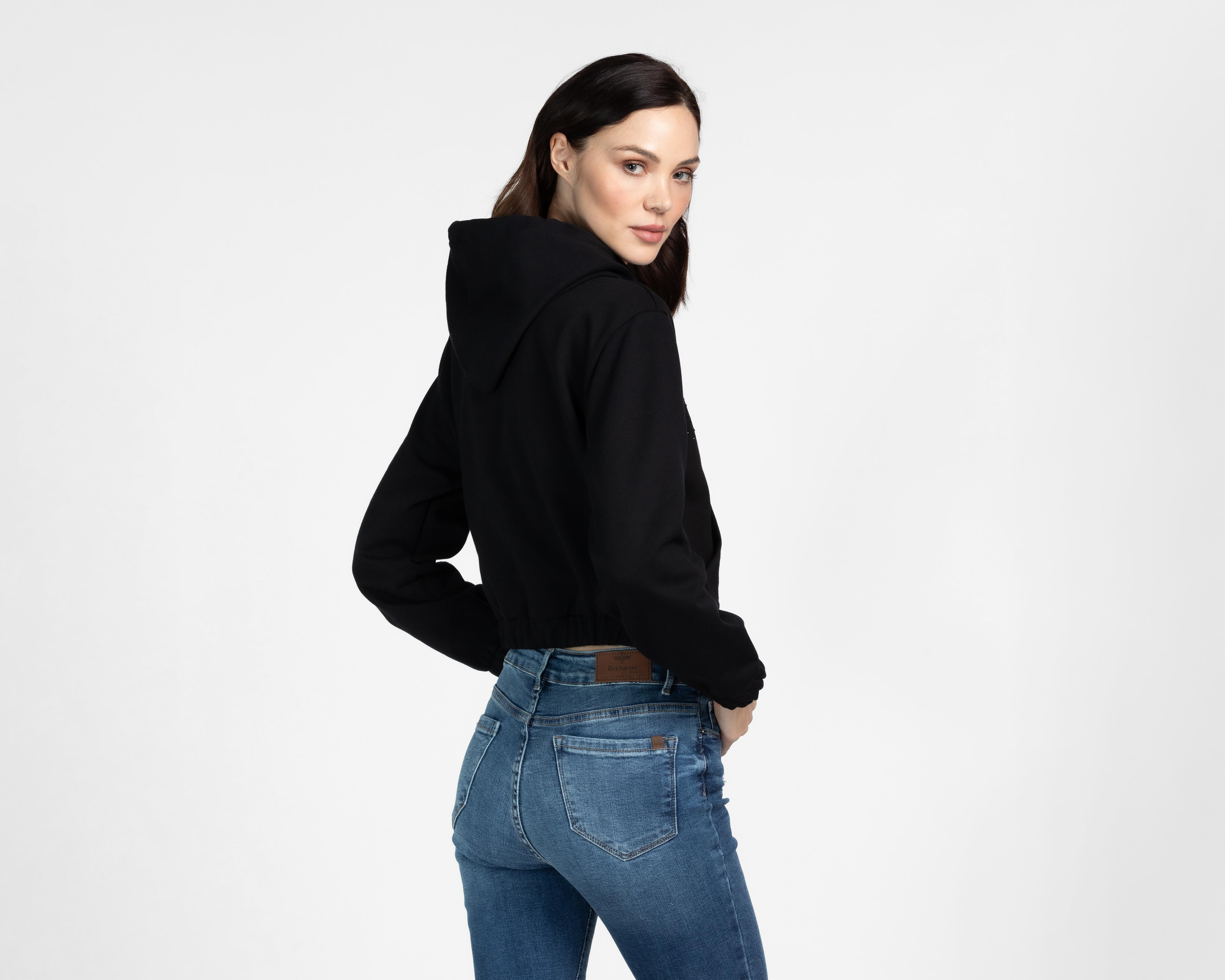 Foto 4 pulgar | Sudadera con Capucha Boy London para Mujer