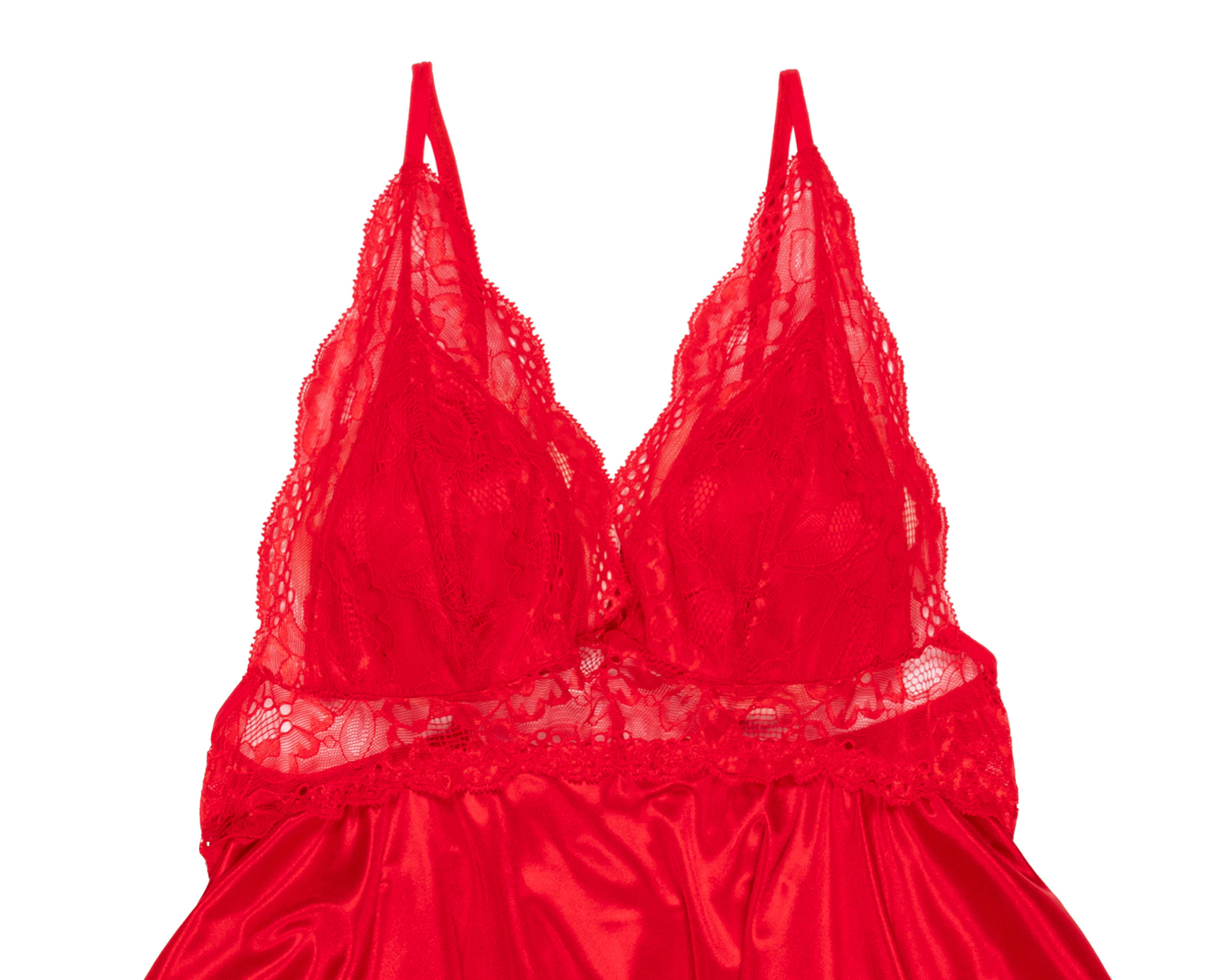 Foto 4 pulgar | Baby Doll Eva Tu Estilo Íntimo para Mujer