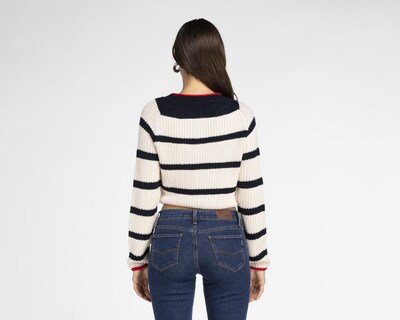 Foto 3 | Suéter a Rayas York Team Polo Club para Mujer