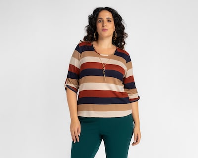Foto 4 | Blusa Sahara con Collar para Mujer