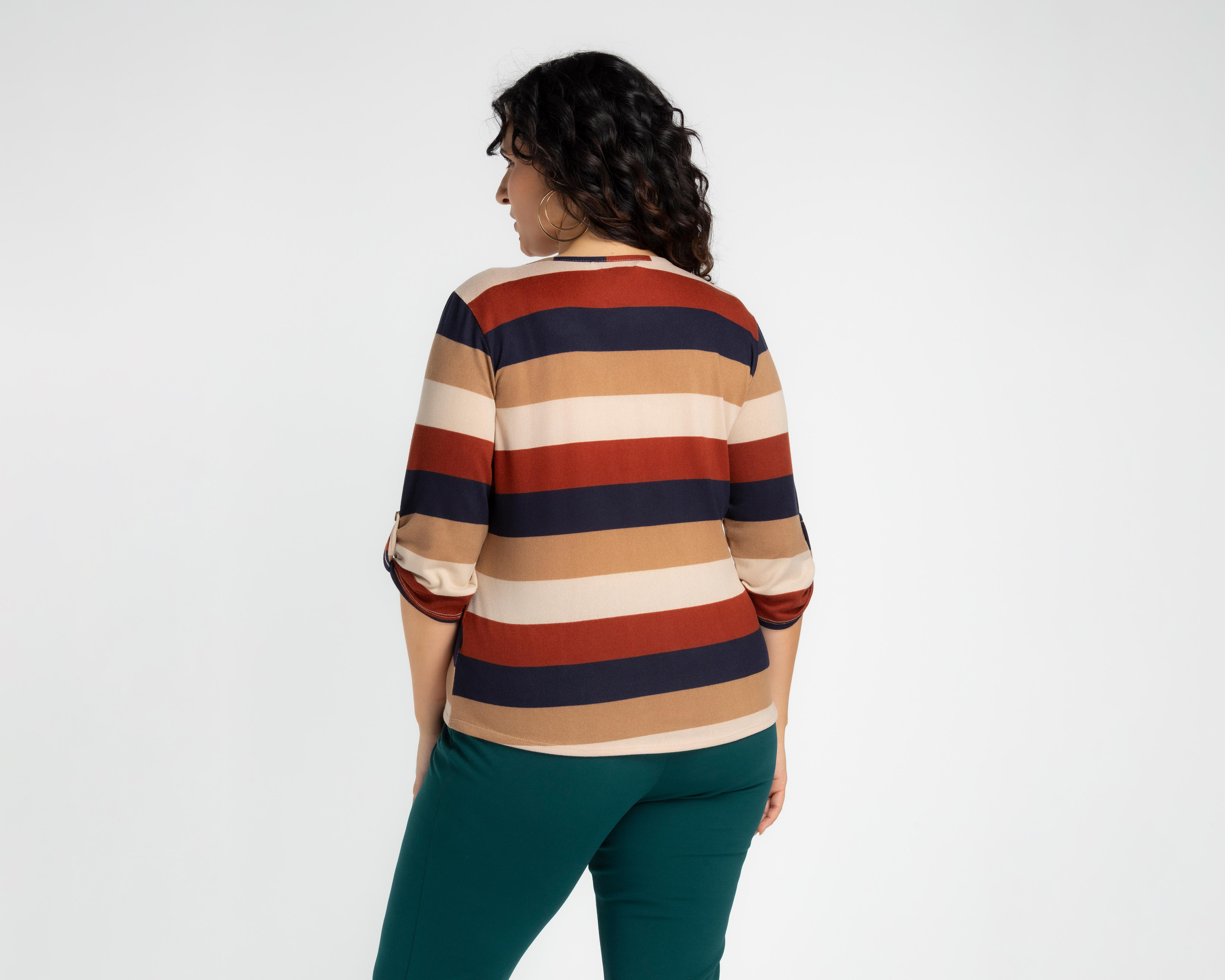 Foto 6 | Blusa Sahara con Collar para Mujer
