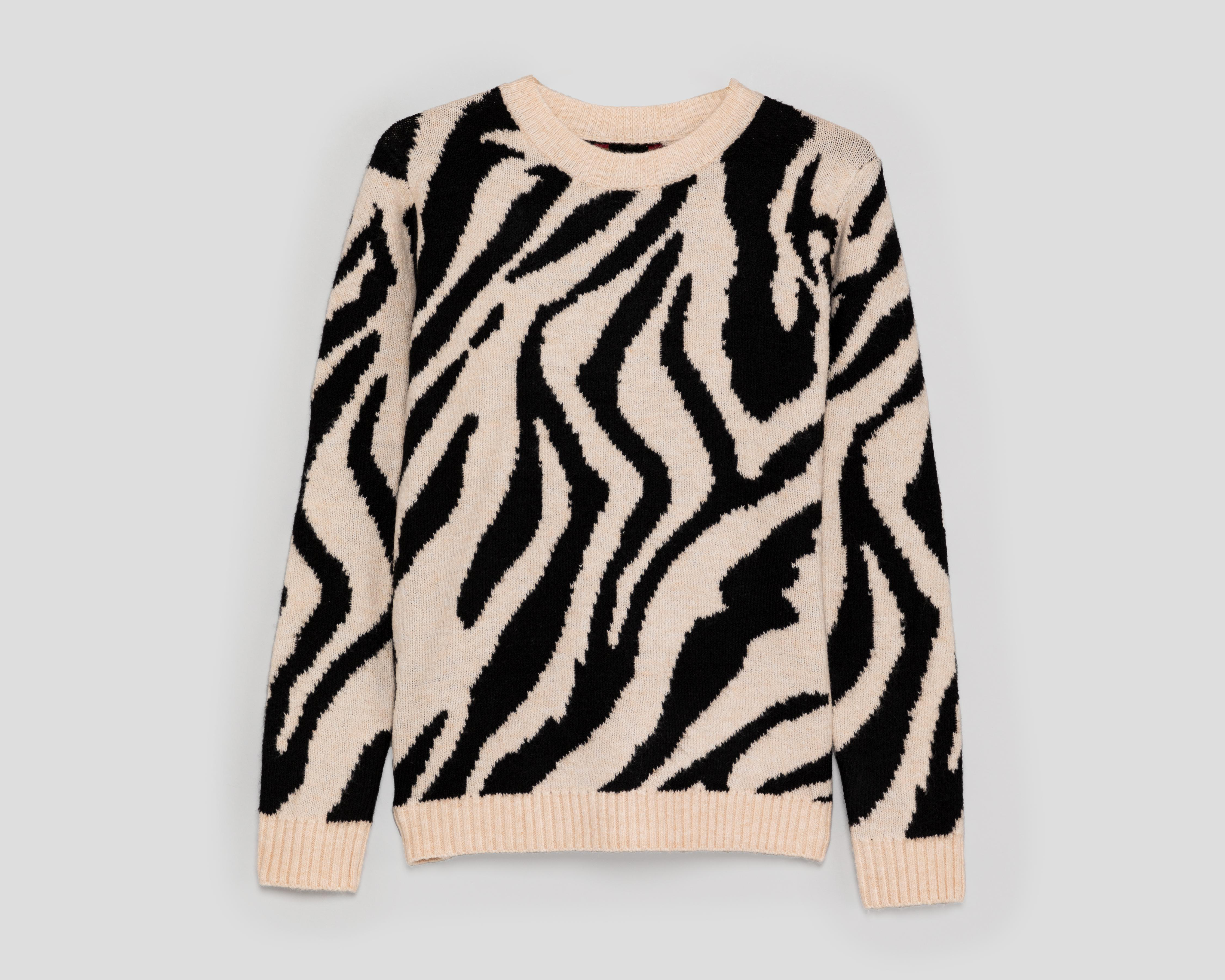 Suéter Animal Print Sahara para Mujer