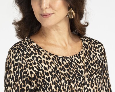 Foto 4 | Blusa Sahara con Collar para Mujer
