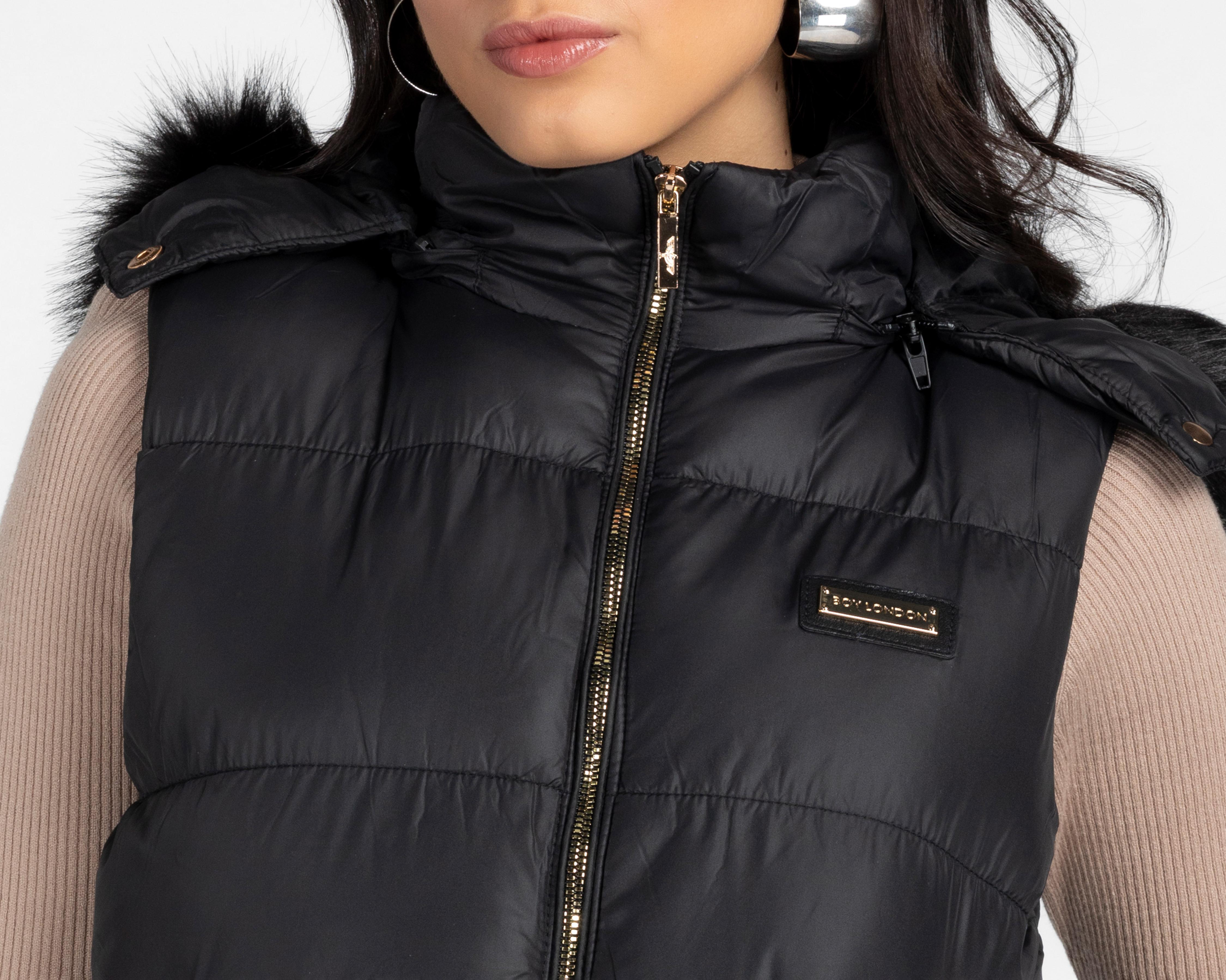 Foto 4 | Chaleco con Capucha Boy London para Mujer