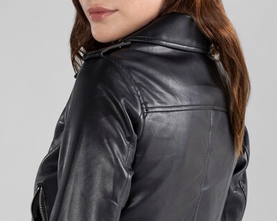 Foto 5 | Chamarra tipo Biker Thinner para Mujer