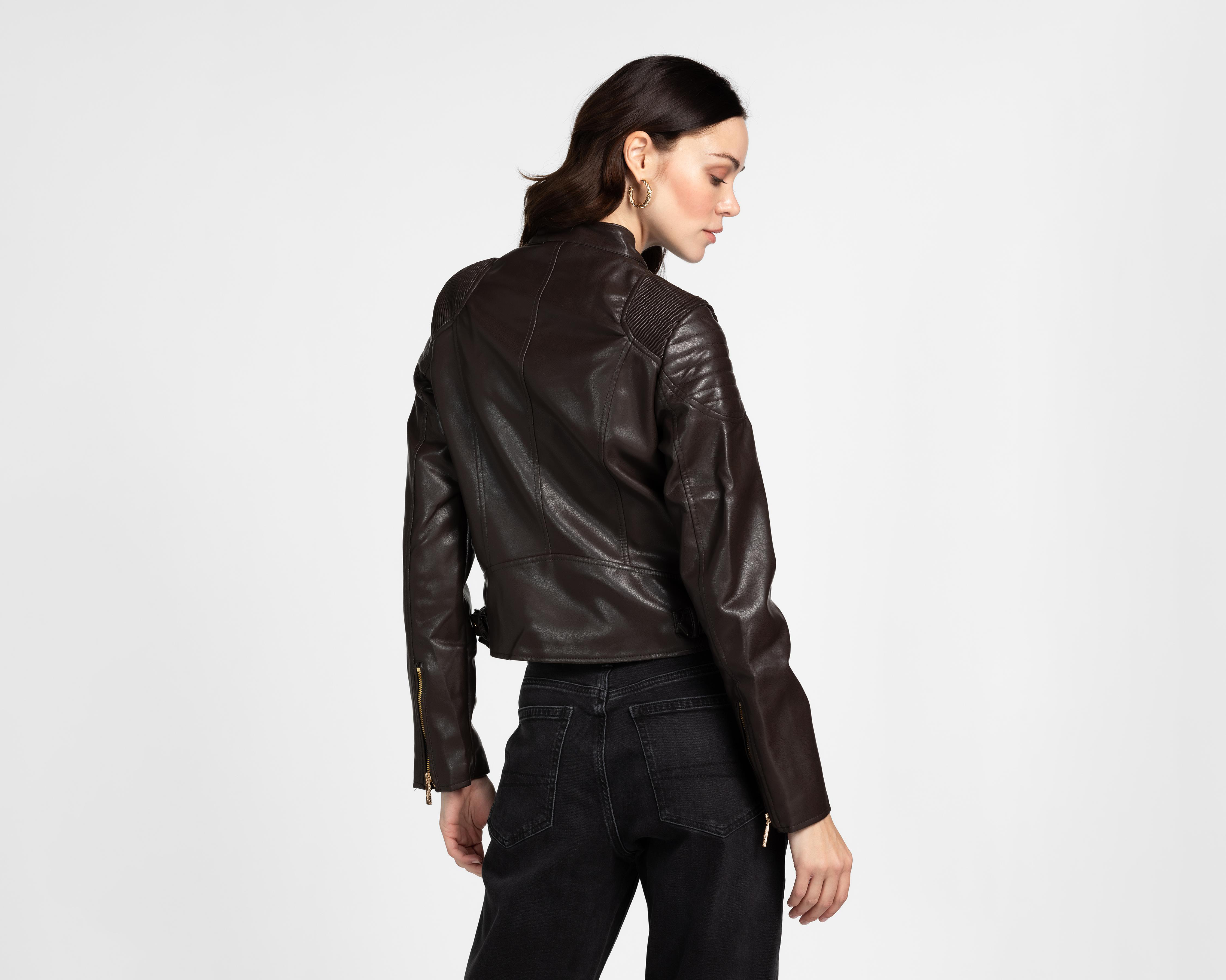 Foto 4 pulgar | Chamarra con Cierre Boy London para Mujer
