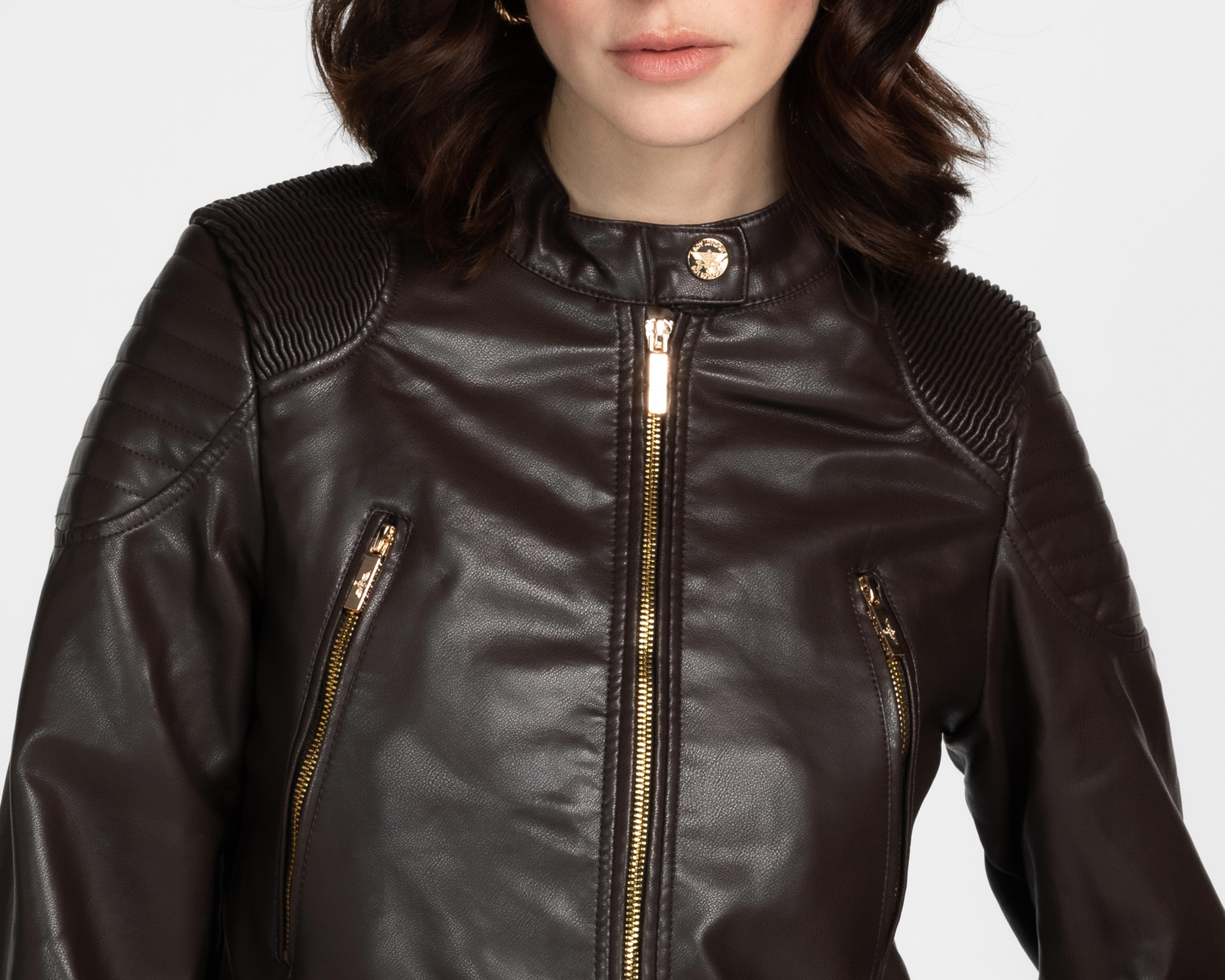 Foto 5 pulgar | Chamarra con Cierre Boy London para Mujer