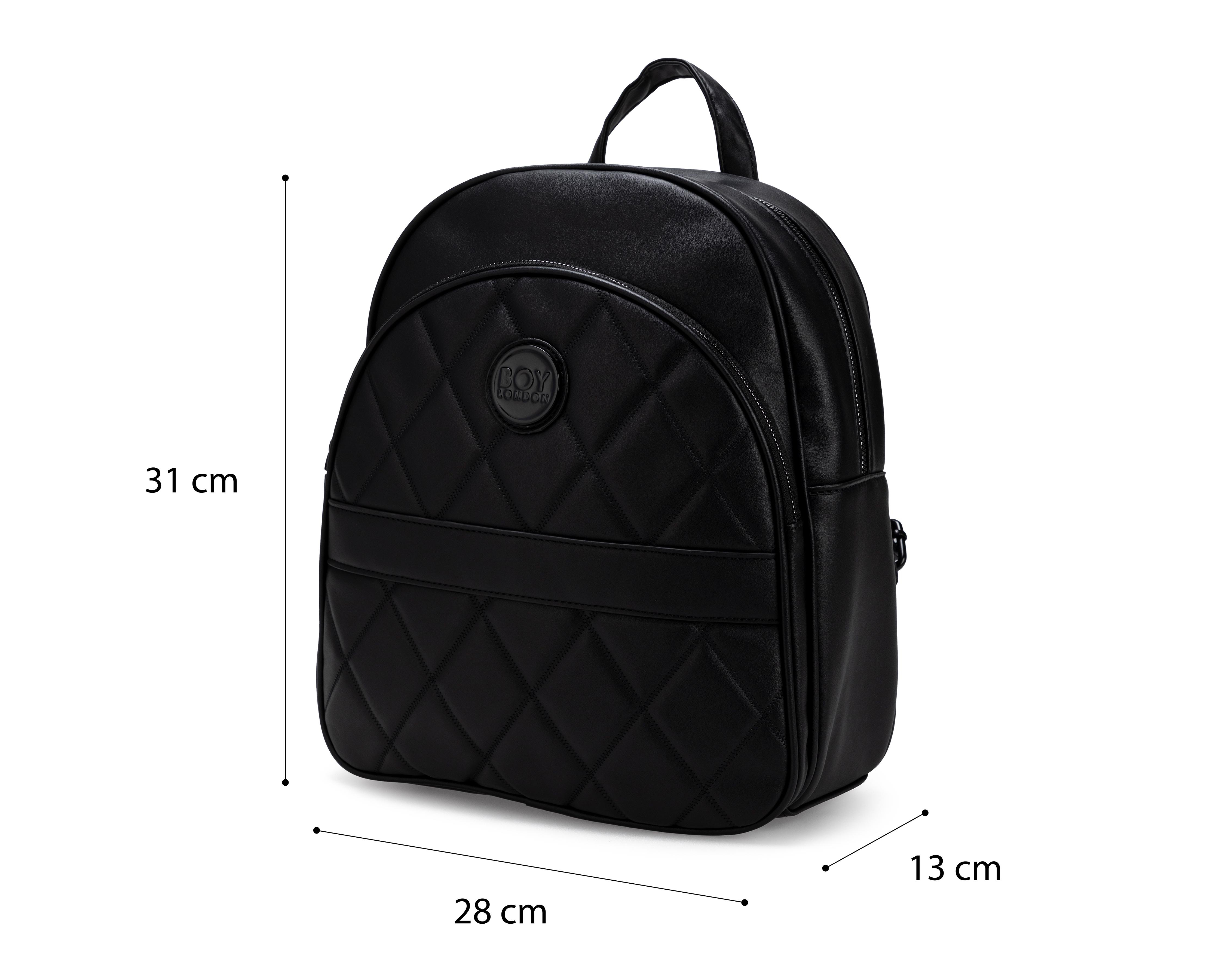 Foto 6 pulgar | Mochila Boy London Negra