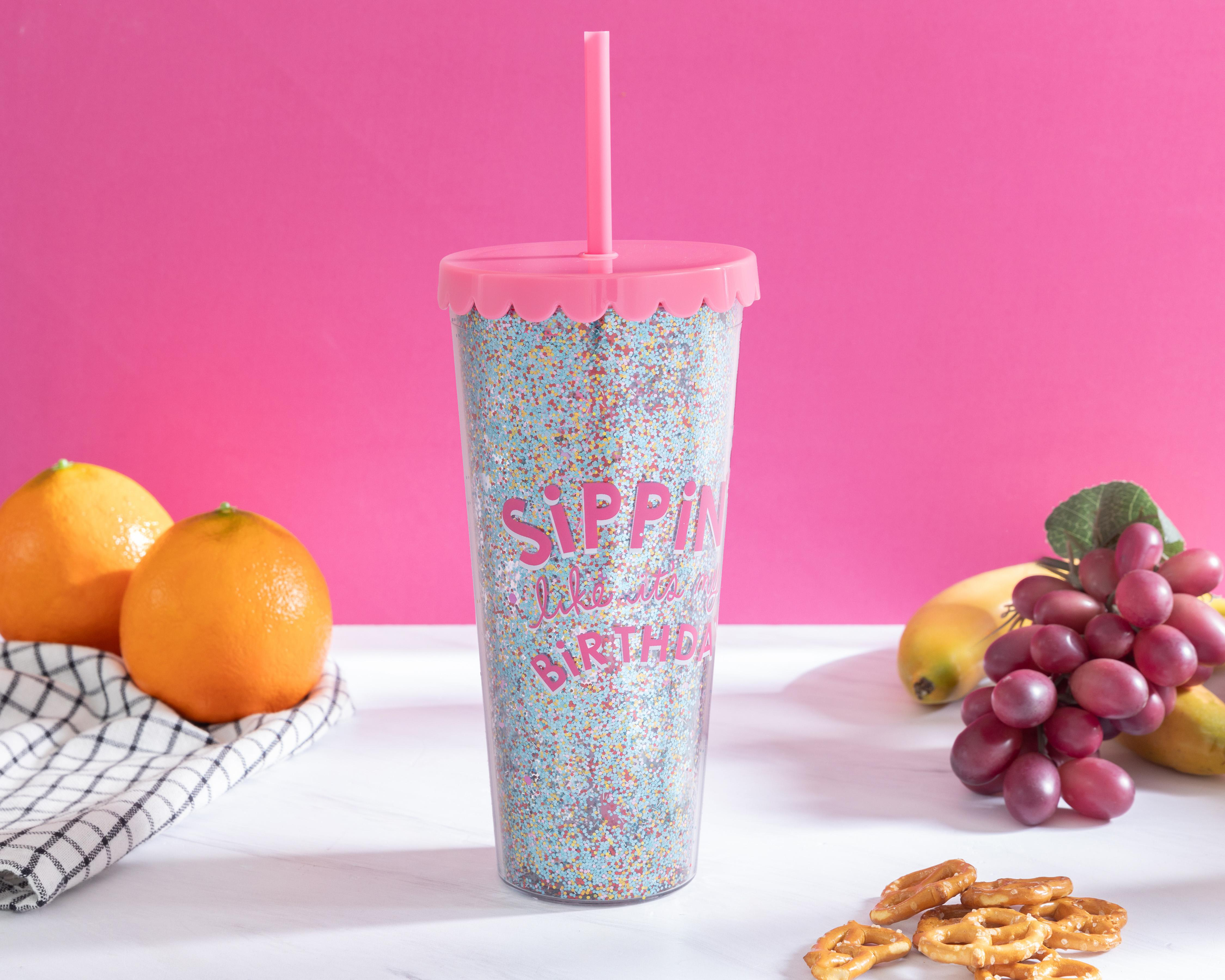 Foto 5 | Vaso de Plástico con Tapadera 18 Forever