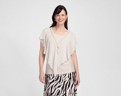 Foto 1 | Blusa con Collar Lady Sun para Mujer