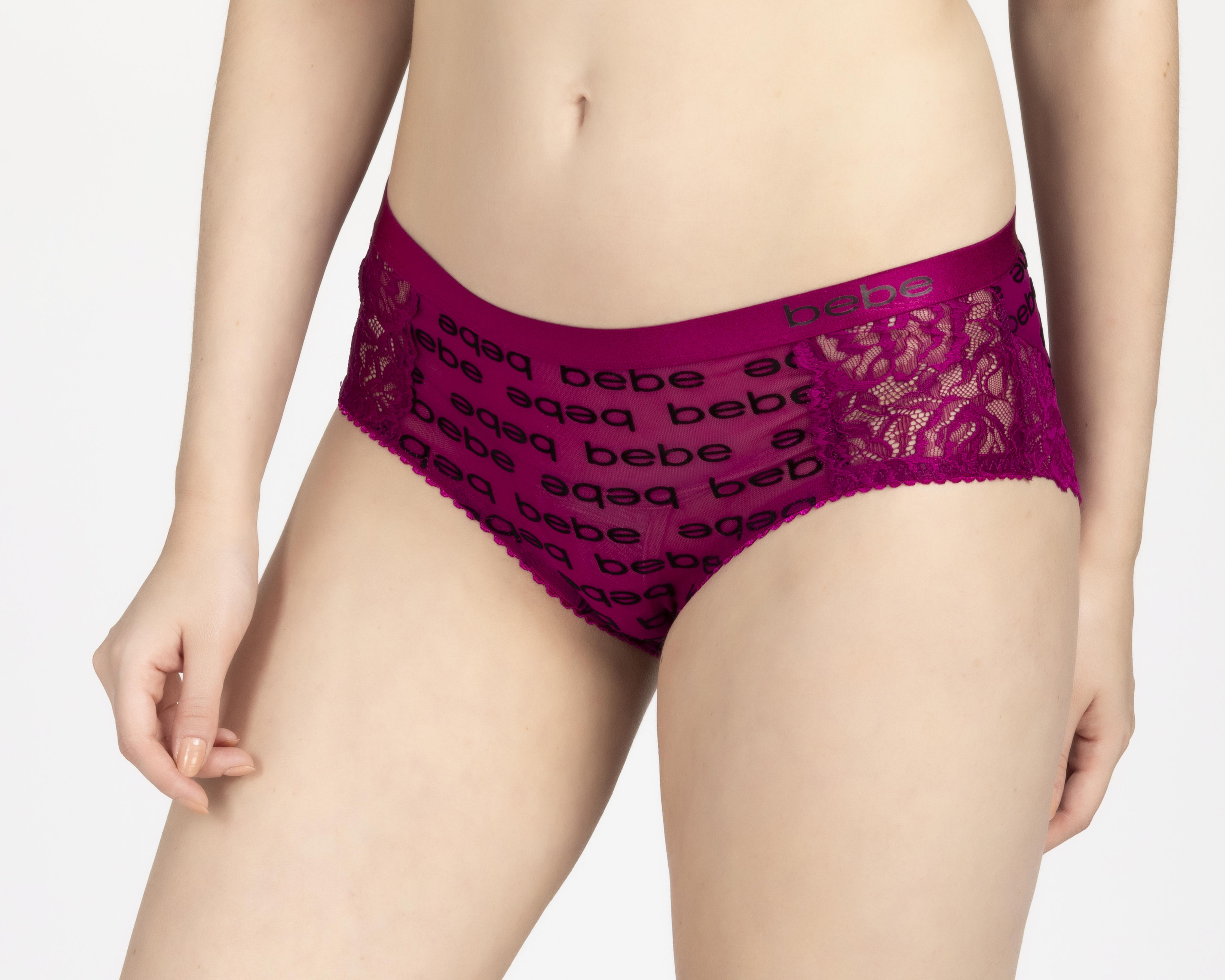 Foto 2 | Bóxer Bebe con Encaje para Mujer 3 Piezas