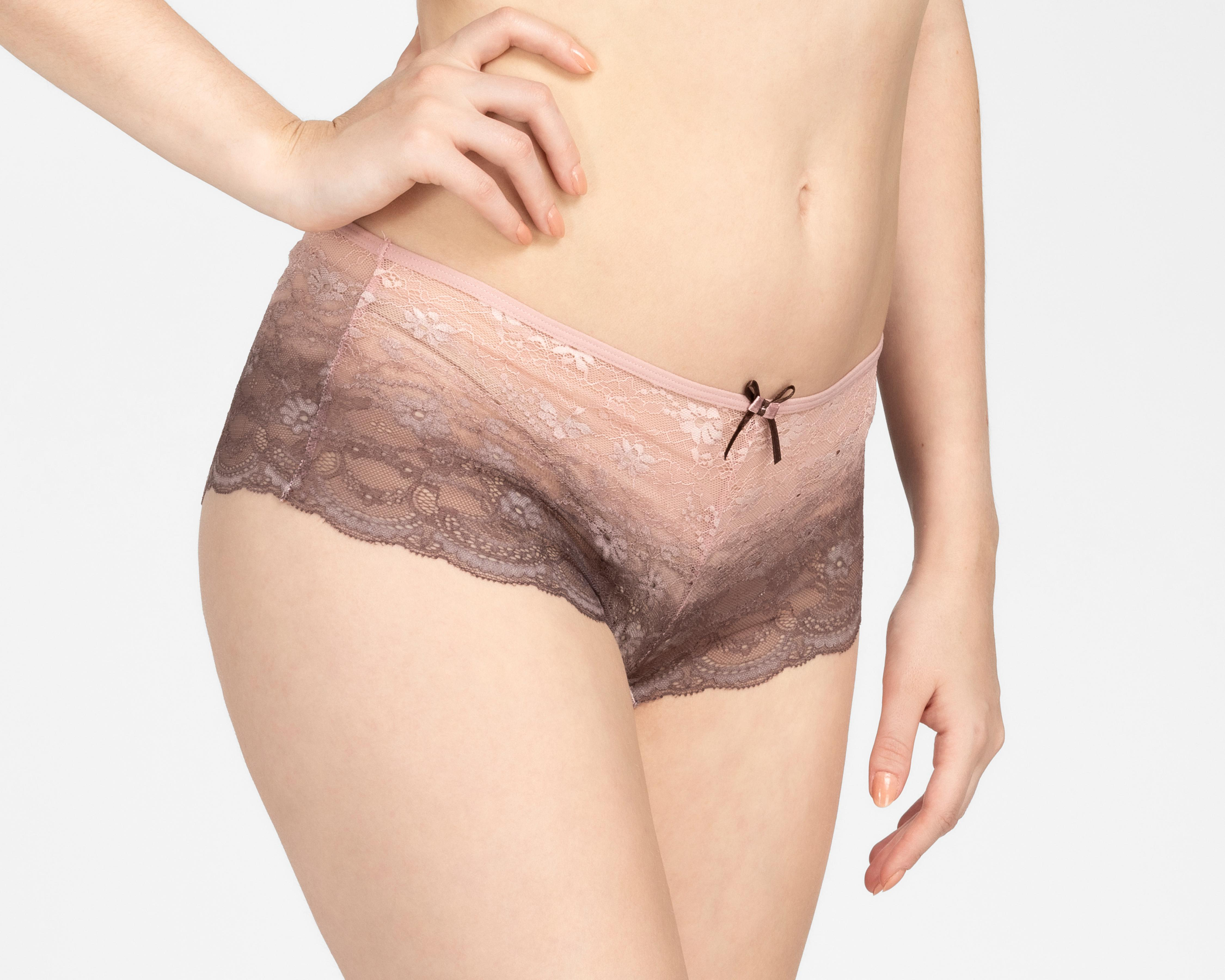 Foto 3 pulgar | Bóxer de Encaje Eva tu Estilo Íntimo para Mujer 5 Piezas