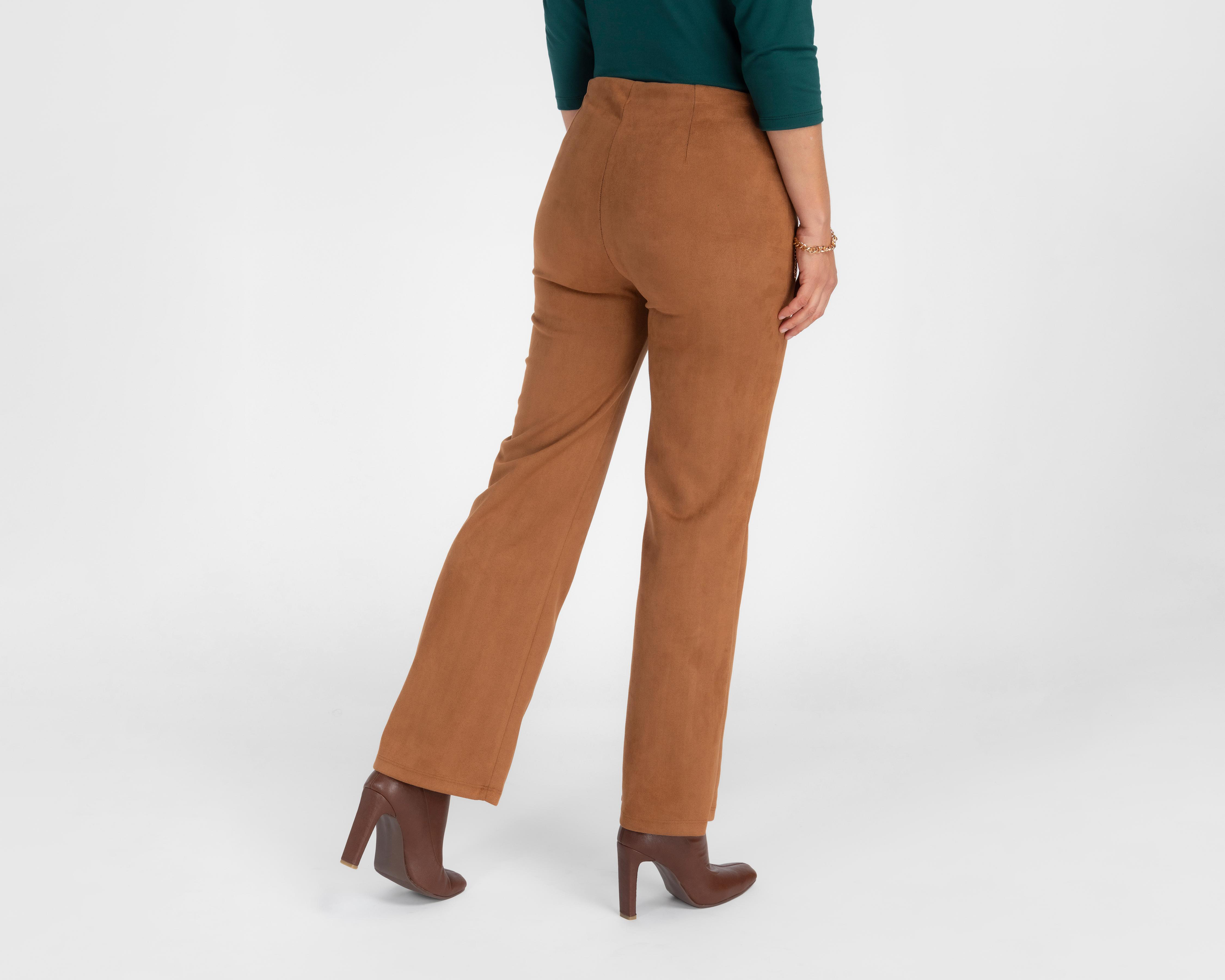Foto 3 | Pantalón Sahara Café para Mujer