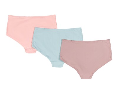 Foto 2 | Pantaleta Completa con Encaje Beauty Secret para Mujer 3 Piezas