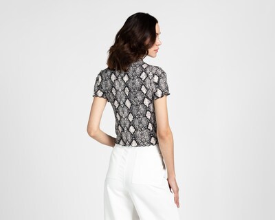 Foto 3 | Blusa Jennifer Lopez Animal Print para Mujer