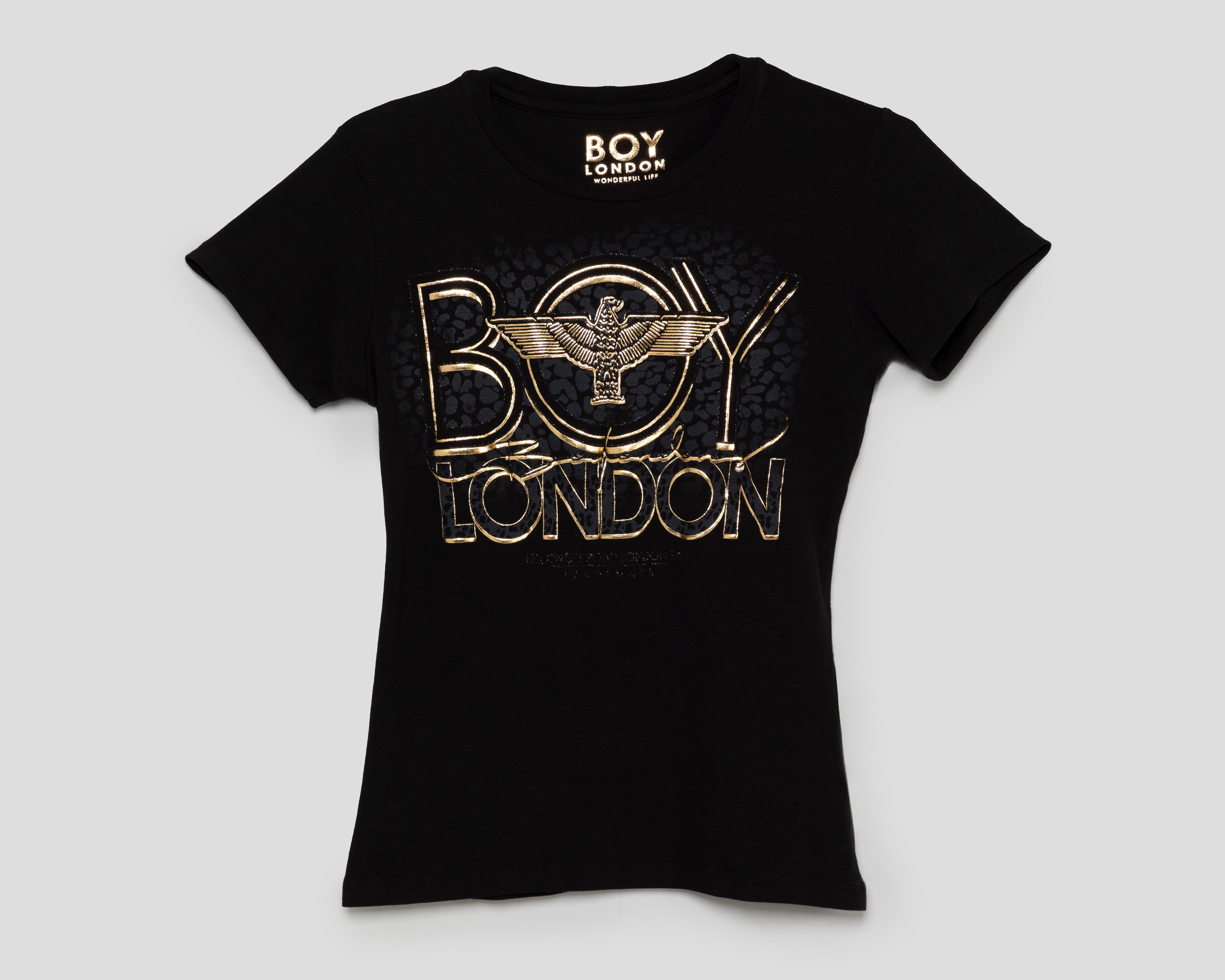 Playera Boy London Manga Corta para Mujer