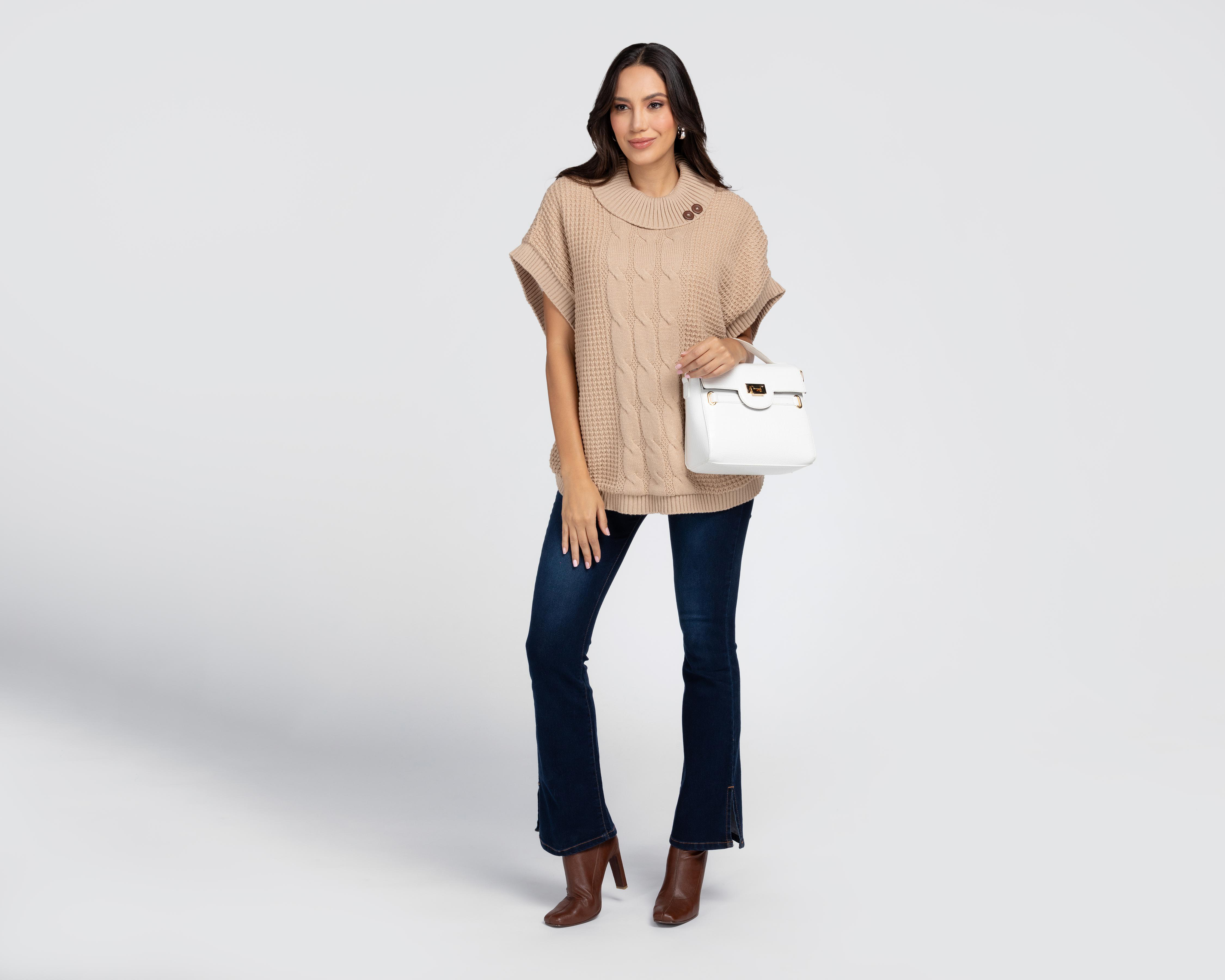 Foto 3 pulgar | Capa Beige Lady Sun para Mujer