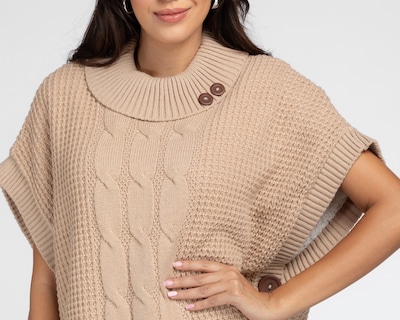 Foto 4 | Capa Beige Lady Sun para Mujer