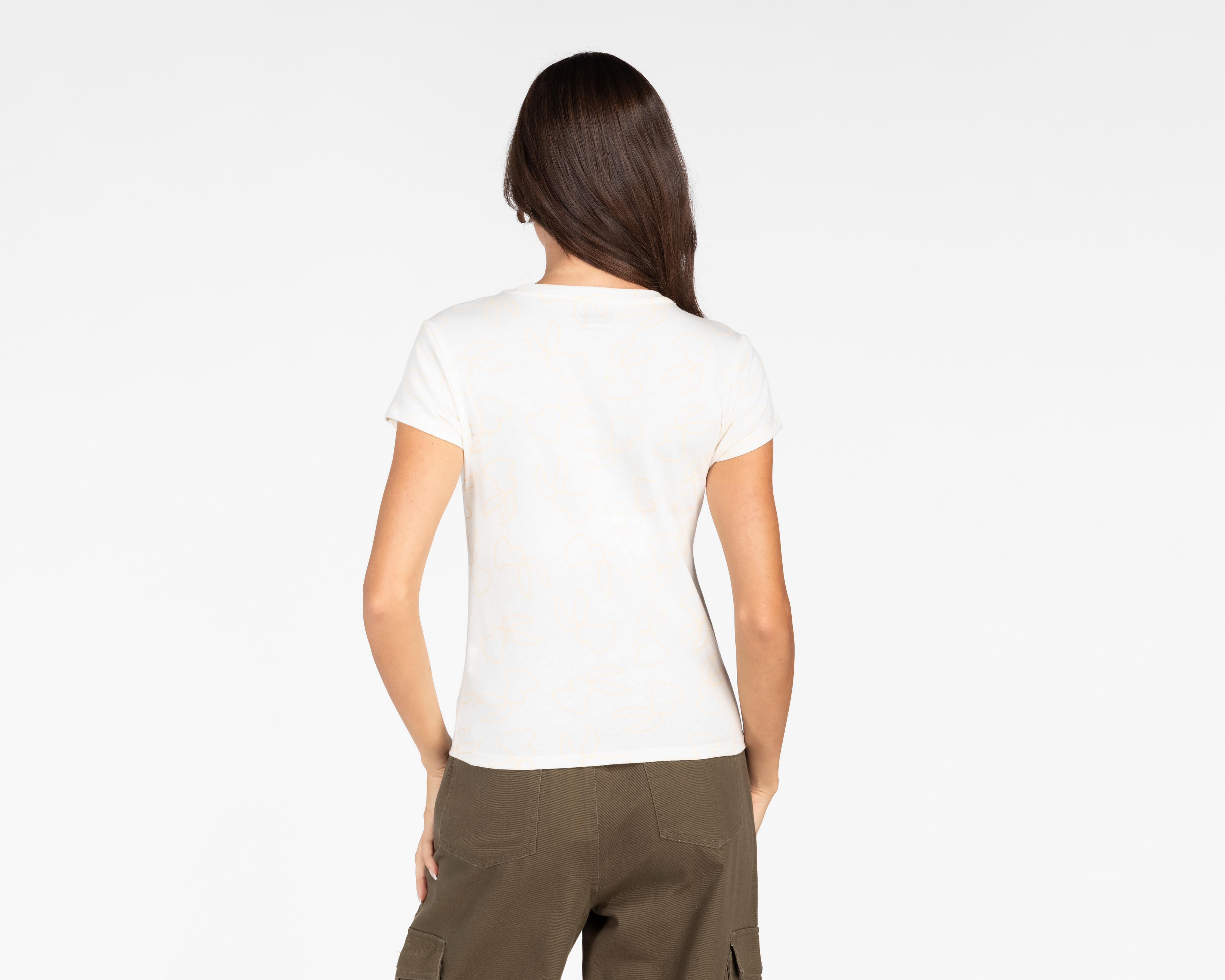 Foto 2 | Playera Looney Tunes Manga Corta para Mujer