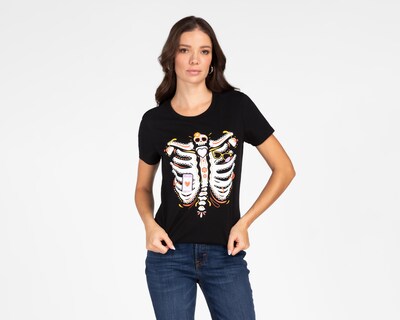 Foto 1 | Playera Refill Estampada para Mujer